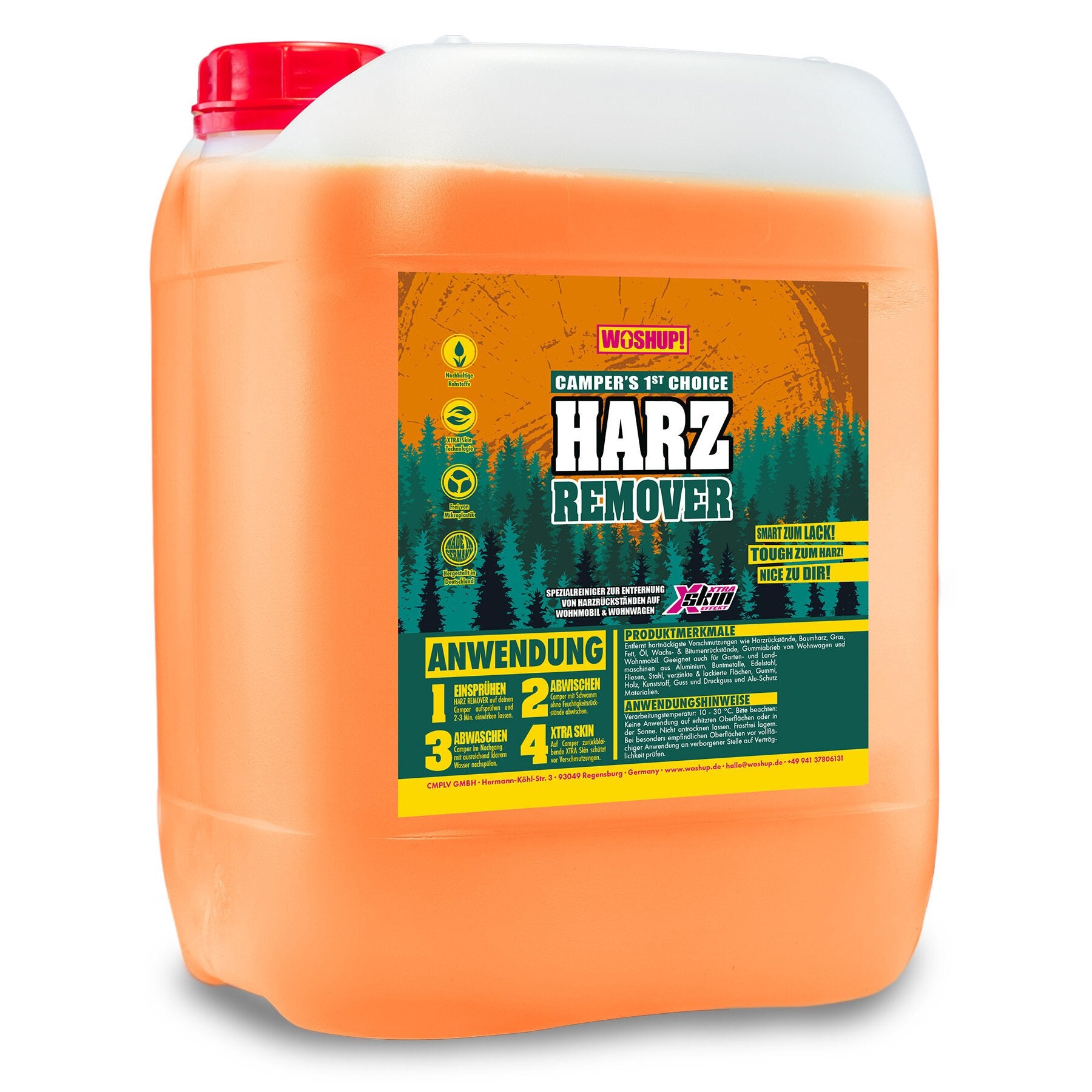 WOSHUP Harz Remover 10 l – Variante FRA450344, weitere Produktansicht