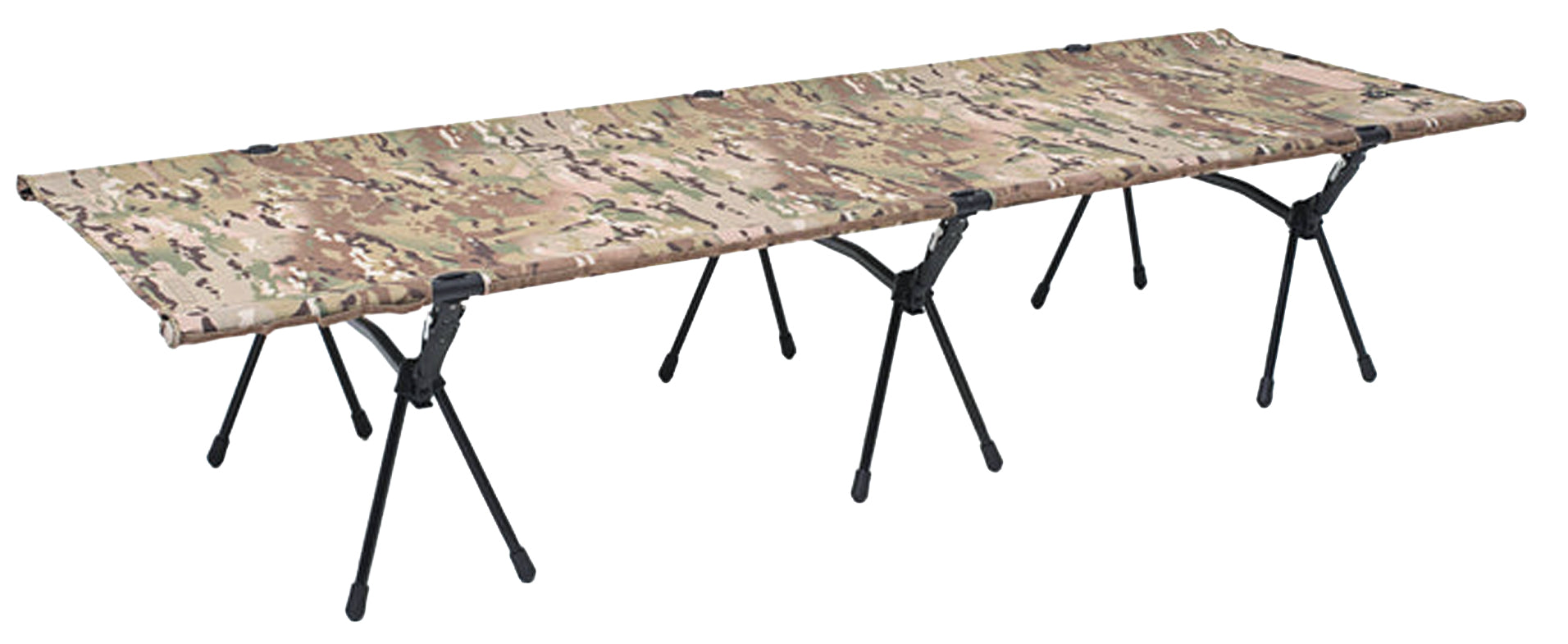 Helinox Tactical Cot Convertible Multicam – robustes Feldbett – Produktansicht 3