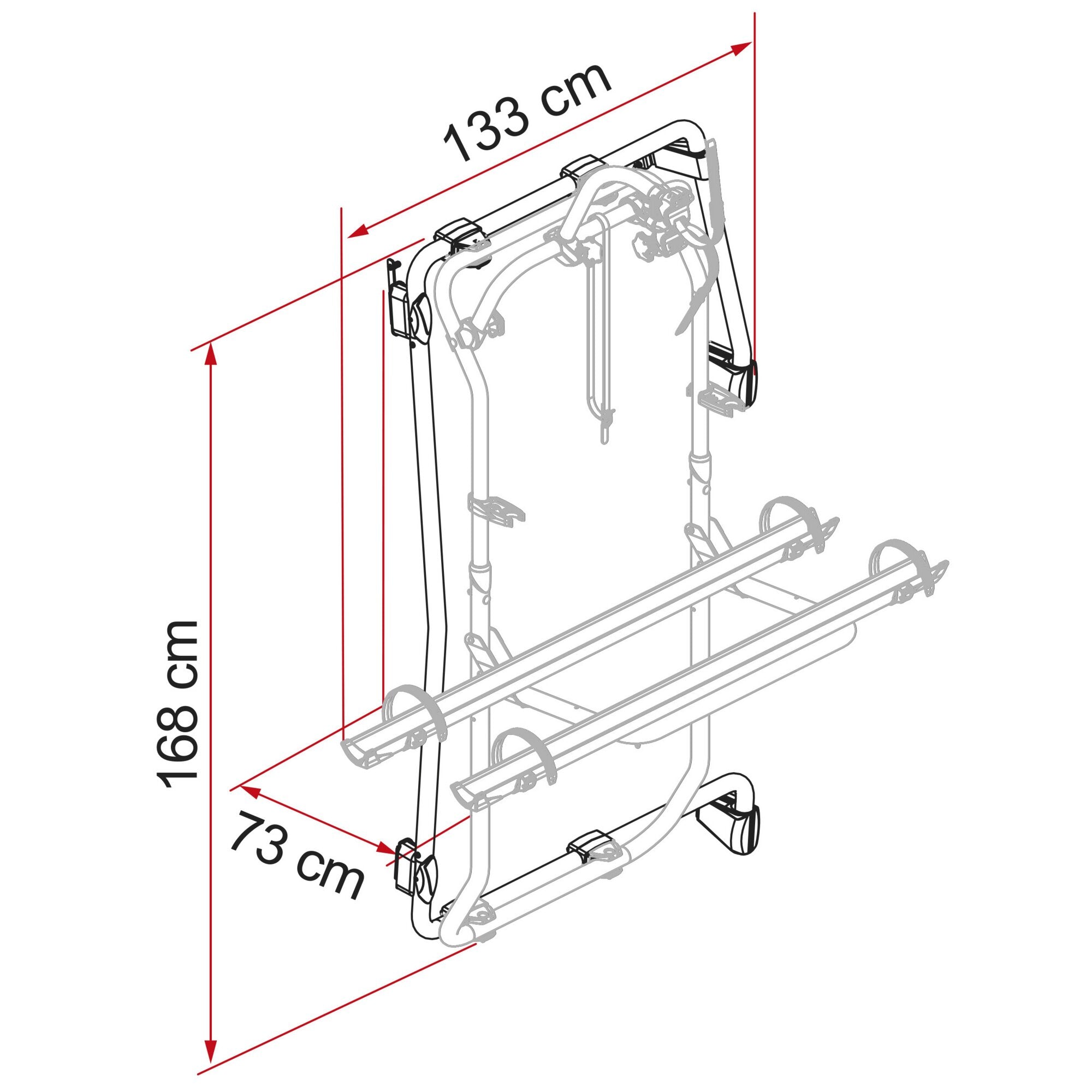 Kit Frame Carry-Bike Frame für Mercedes-Benz Sprinter W907/W910