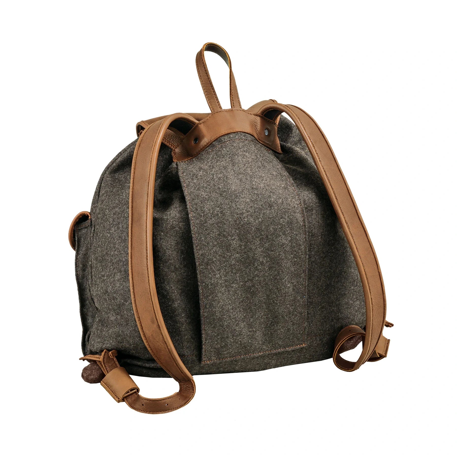 AKAH Rucksack Loden de Luxe mit Elchleder – Produktansicht 2