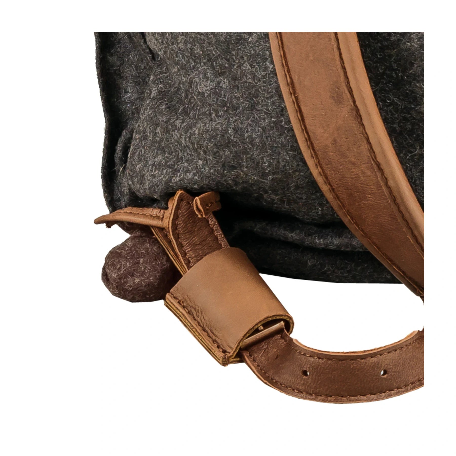 AKAH Rucksack Loden de Luxe mit Elchleder – Produktansicht 4