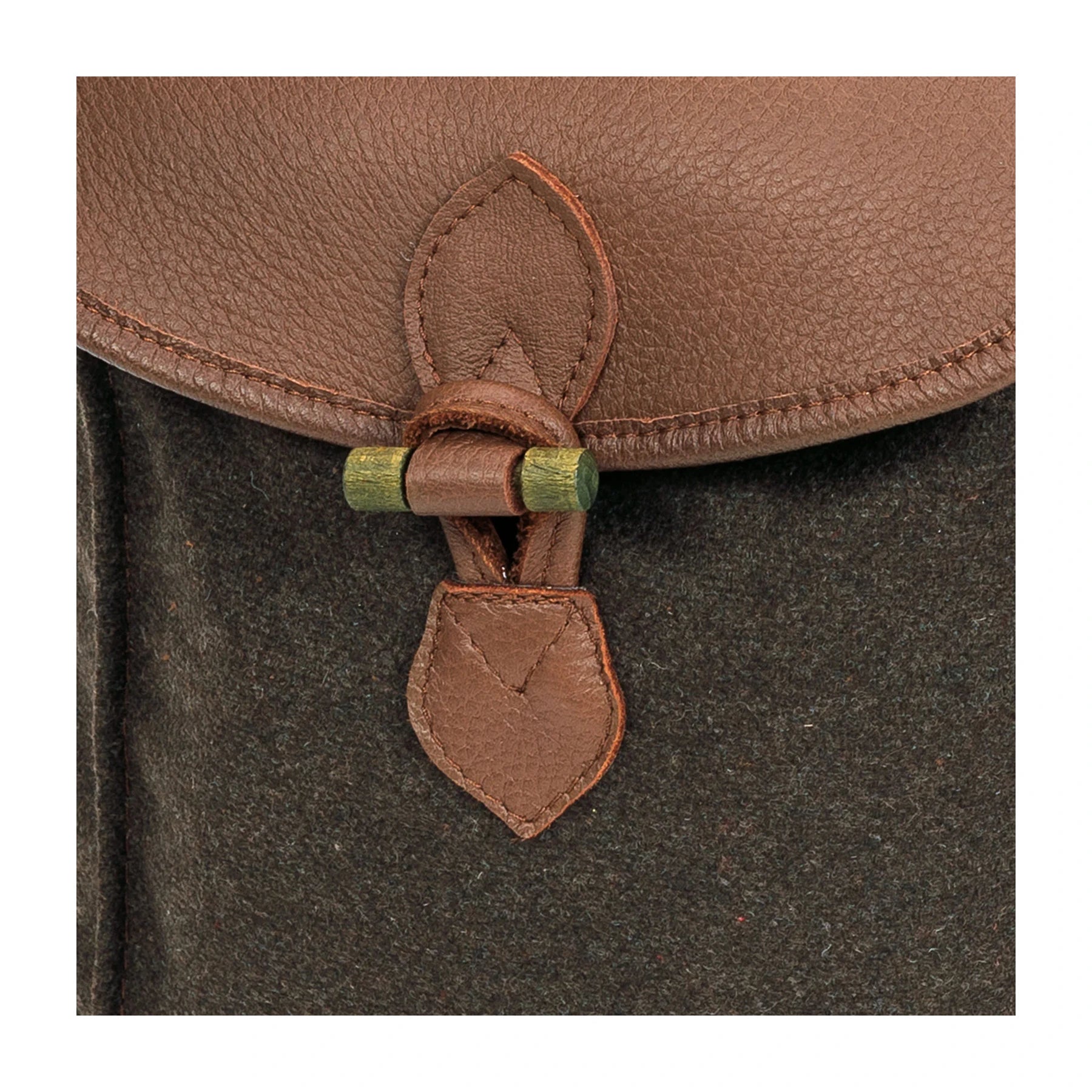 AKAH Rucksack Loden de Luxe mit Elchleder – Produktansicht 6