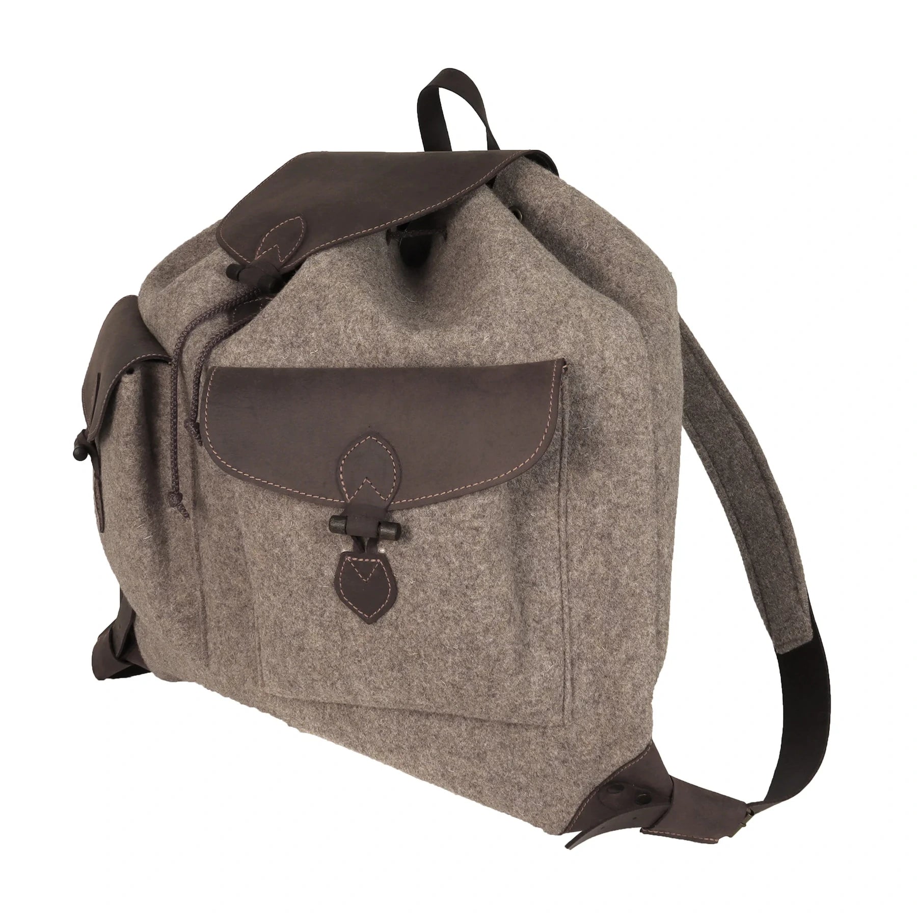 AKAH Wollfilz-Rucksack lautlos – Produktansicht 2