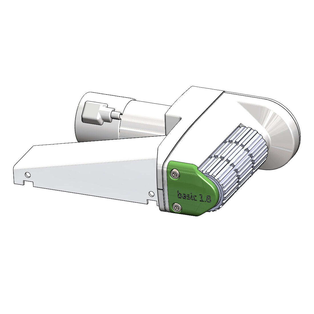Motor/Getriebeeinheit easydriver basic 1.8, links