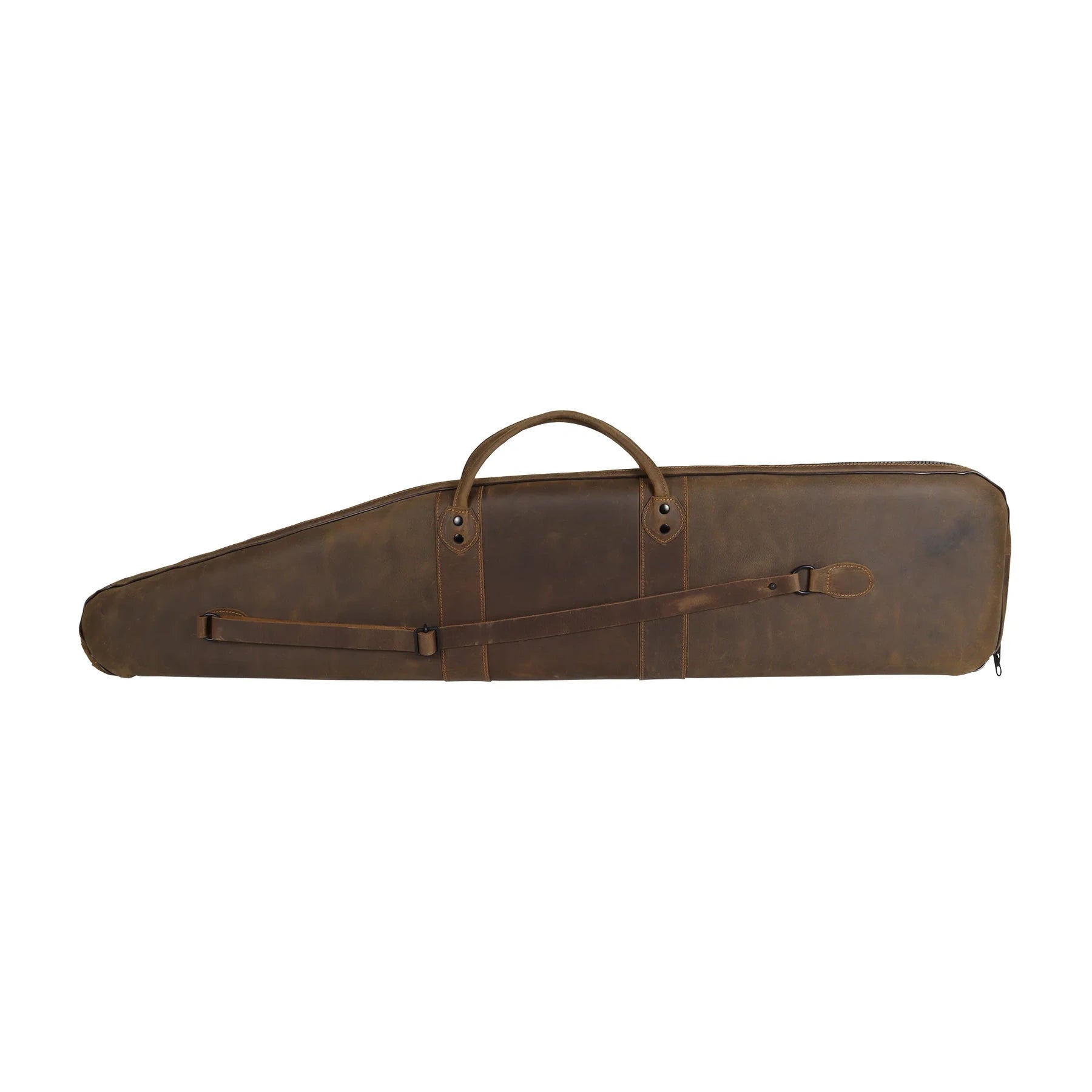 AKAH selbstaufblasbares Büffelleder-Gewehrfutteral 124 cm – Produktansicht 5