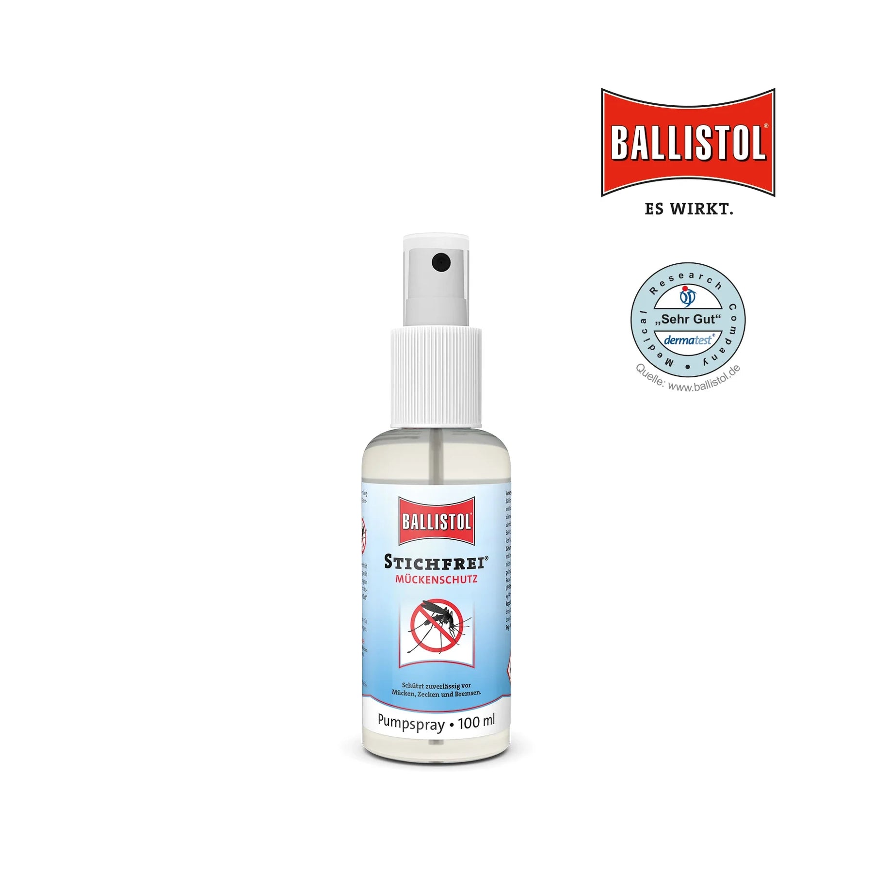 Ballistol Stichfrei Classic Mücken- und Zeckenschutz – Produktansicht 1