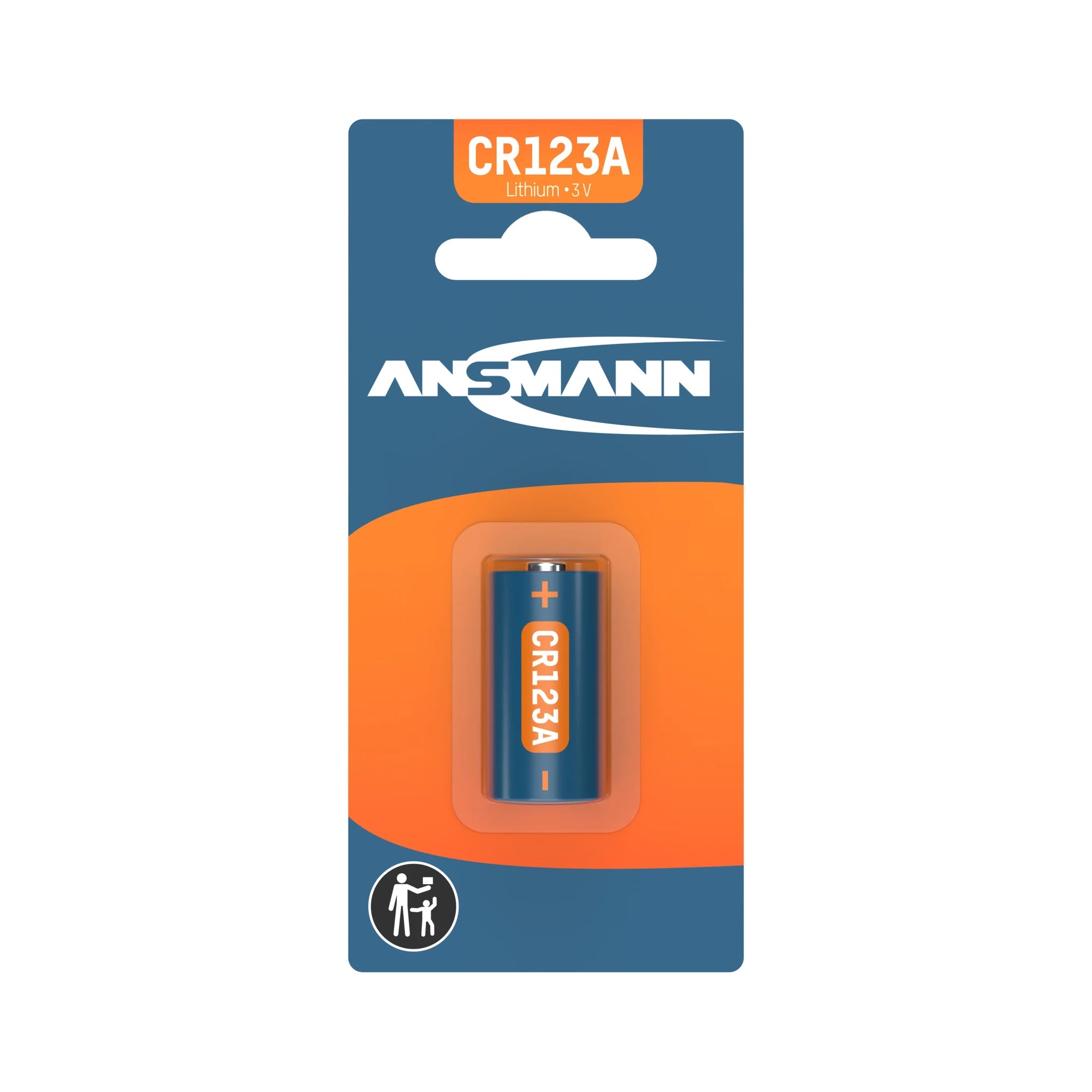 Ansmann Lithium Batterie 3 Volt CR123A – Produktansicht 2