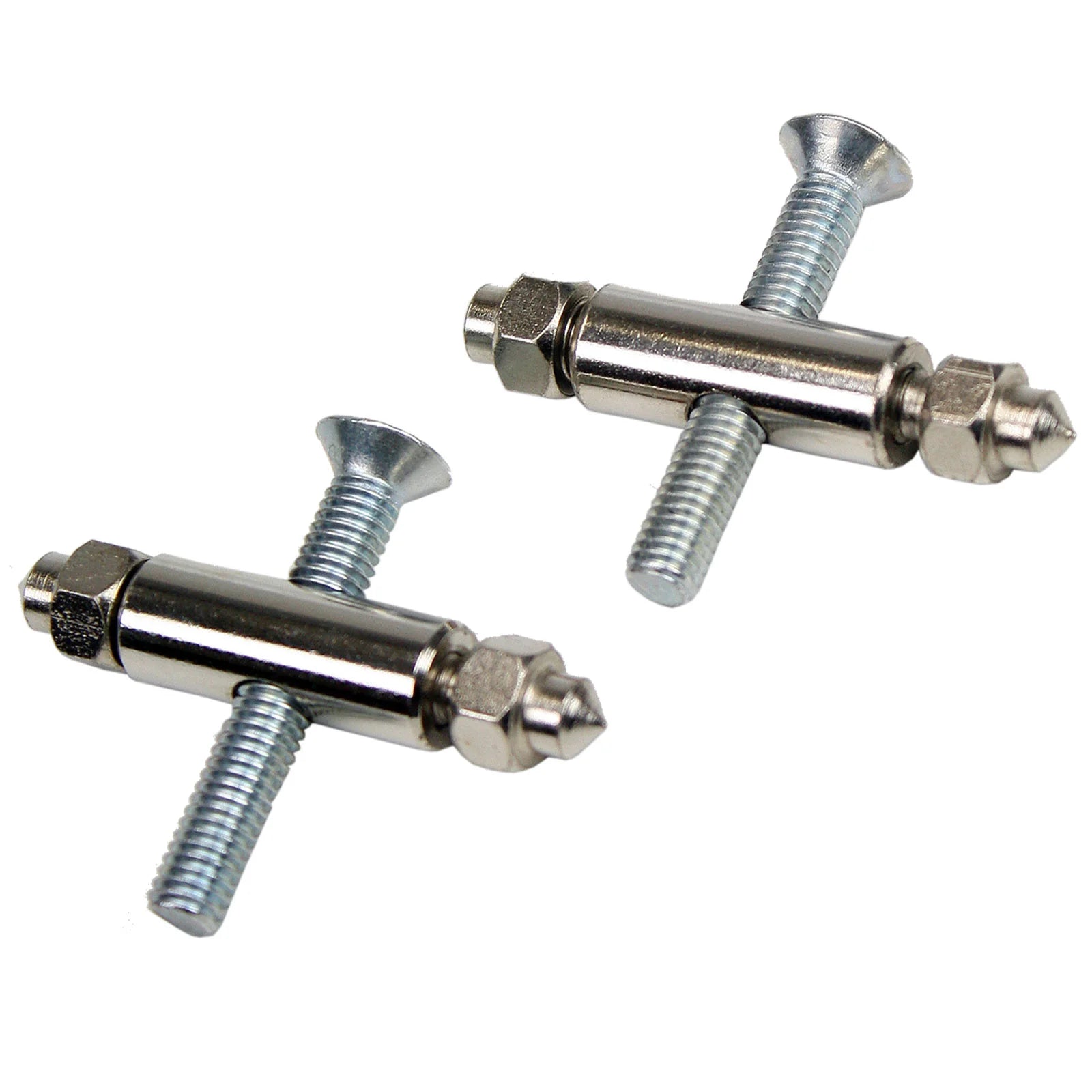 AKAH Gehörnklammer für Reh – zwei Metallklammern mit Einstellschrauben
