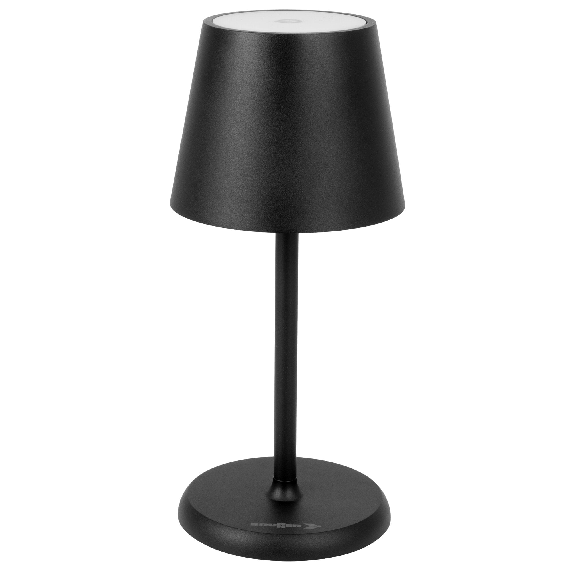 LED-Akku-Tischlampe Lucien, braun