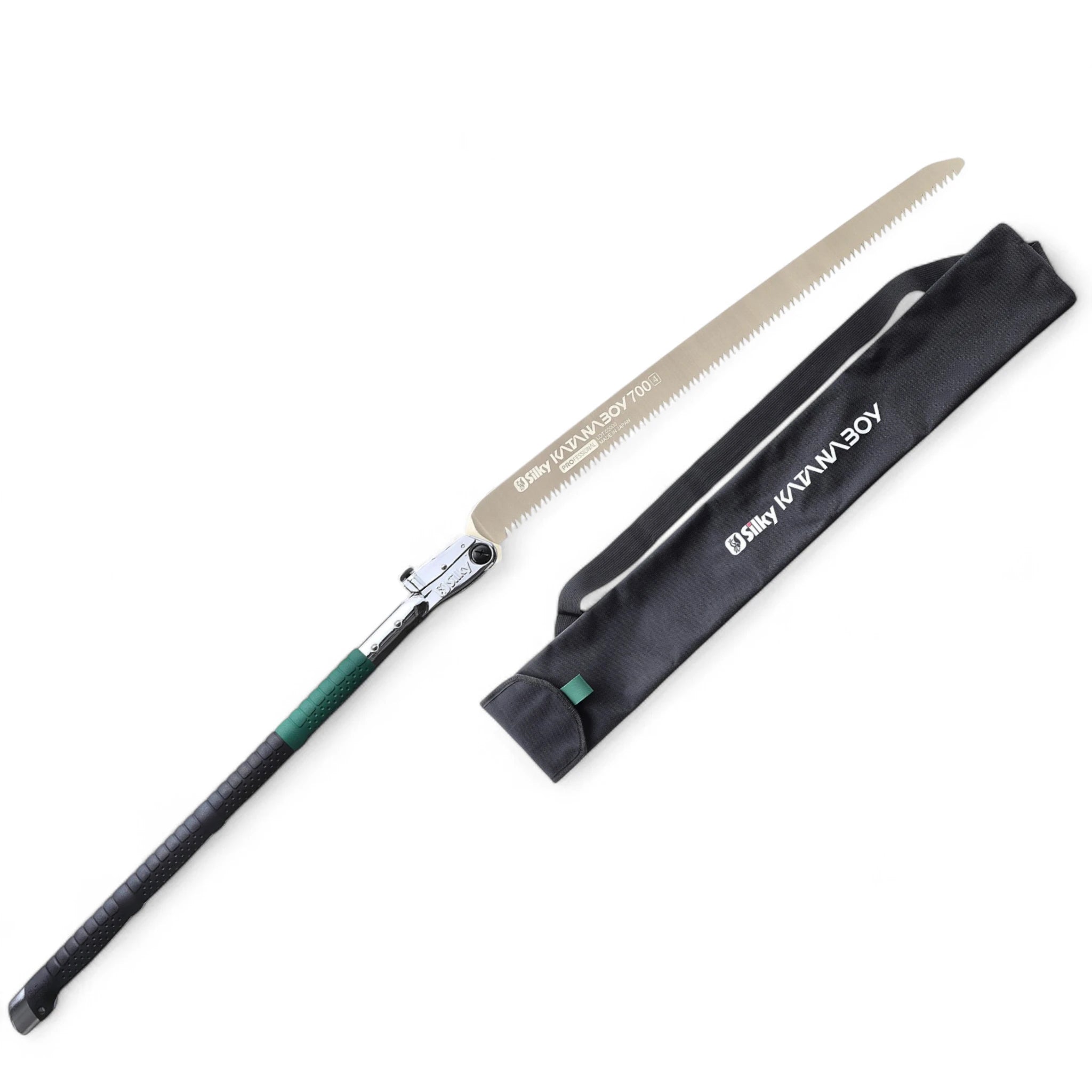 SilkySilky Katanaboy Klappsäge – 550 / 700 mm Forst & Outdoor - Black Raptor