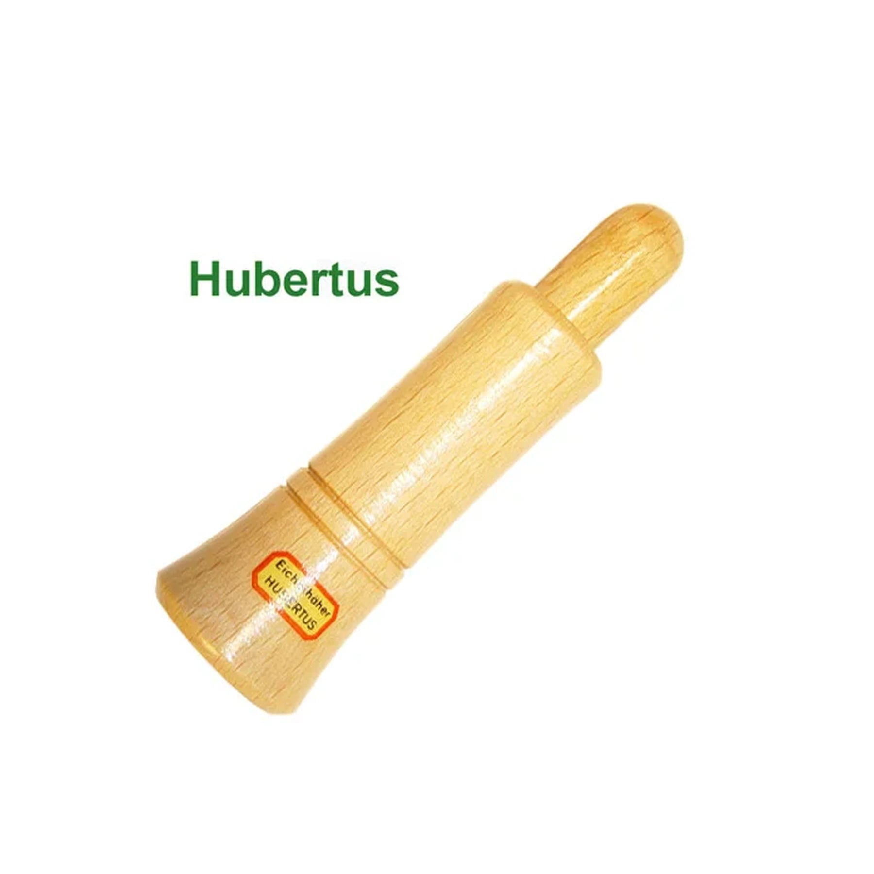 Hubertus Eichelhäher-Locker aus poliertem Holz · seitliche Produktansicht