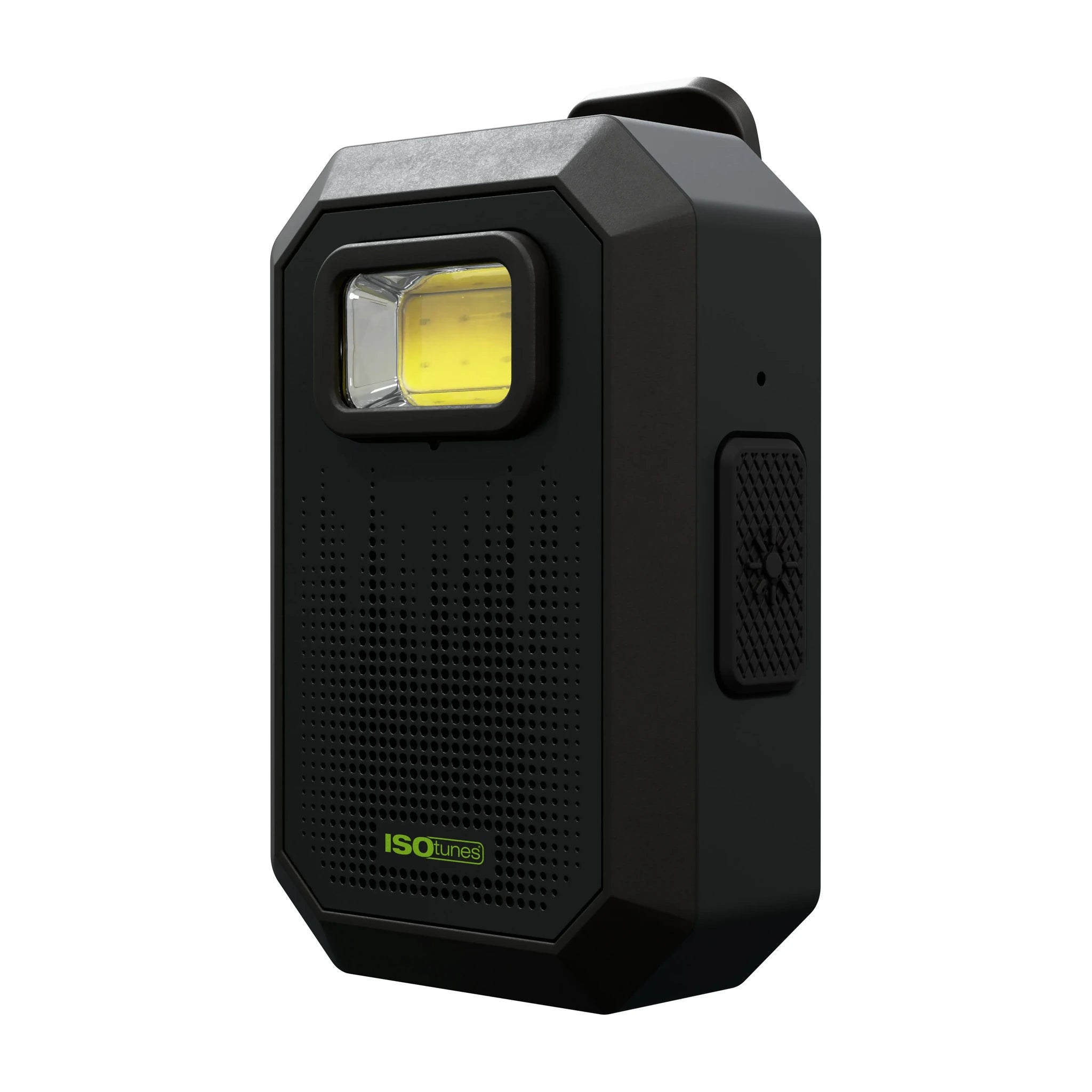 ISOtunes SIDEKICK Bluetooth-Lautsprecher mit Magnetclip – Produktansicht 1