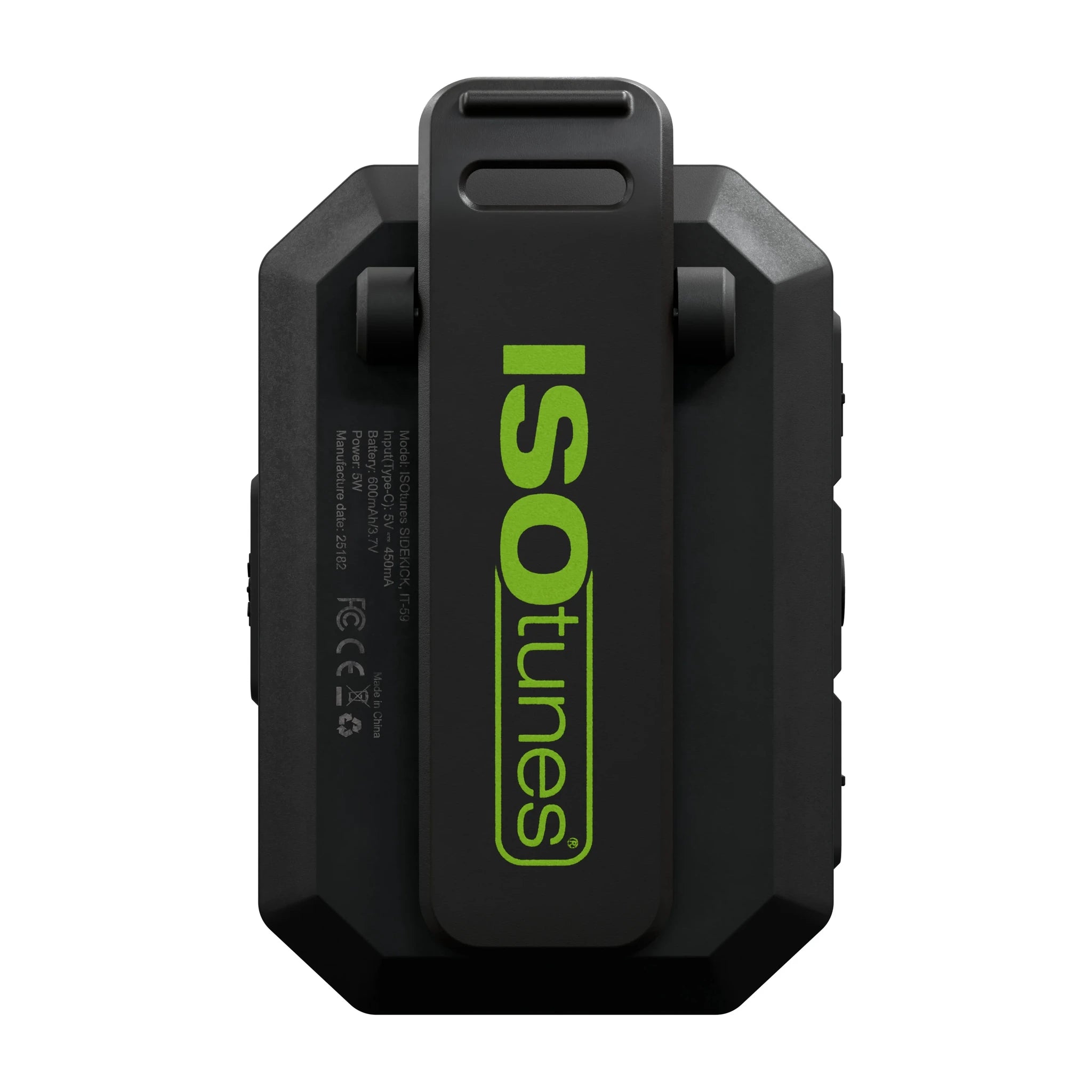 ISOtunes SIDEKICK Bluetooth-Lautsprecher mit Magnetclip – Produktansicht 3