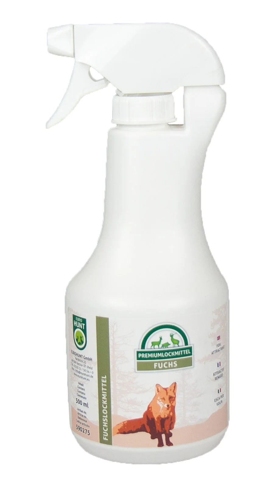 EUROHUNT Wildlockmittel Fuchs und Marder 500 ml – SKU 71561000