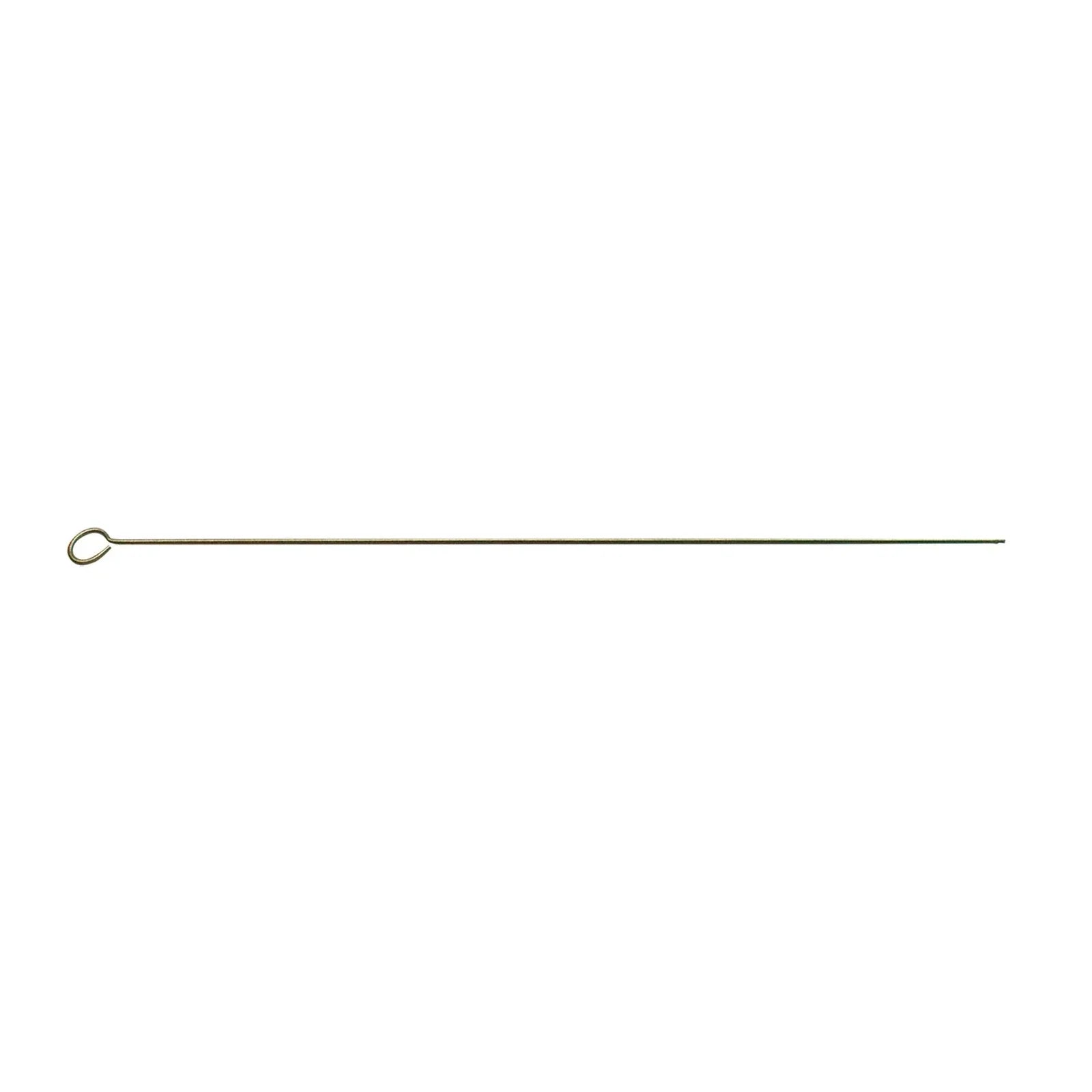 AKAH Stahl-Putzstock mit Öse · 4,5 mm · 65 cm – einteiliger Putzstock für Luftgewehre