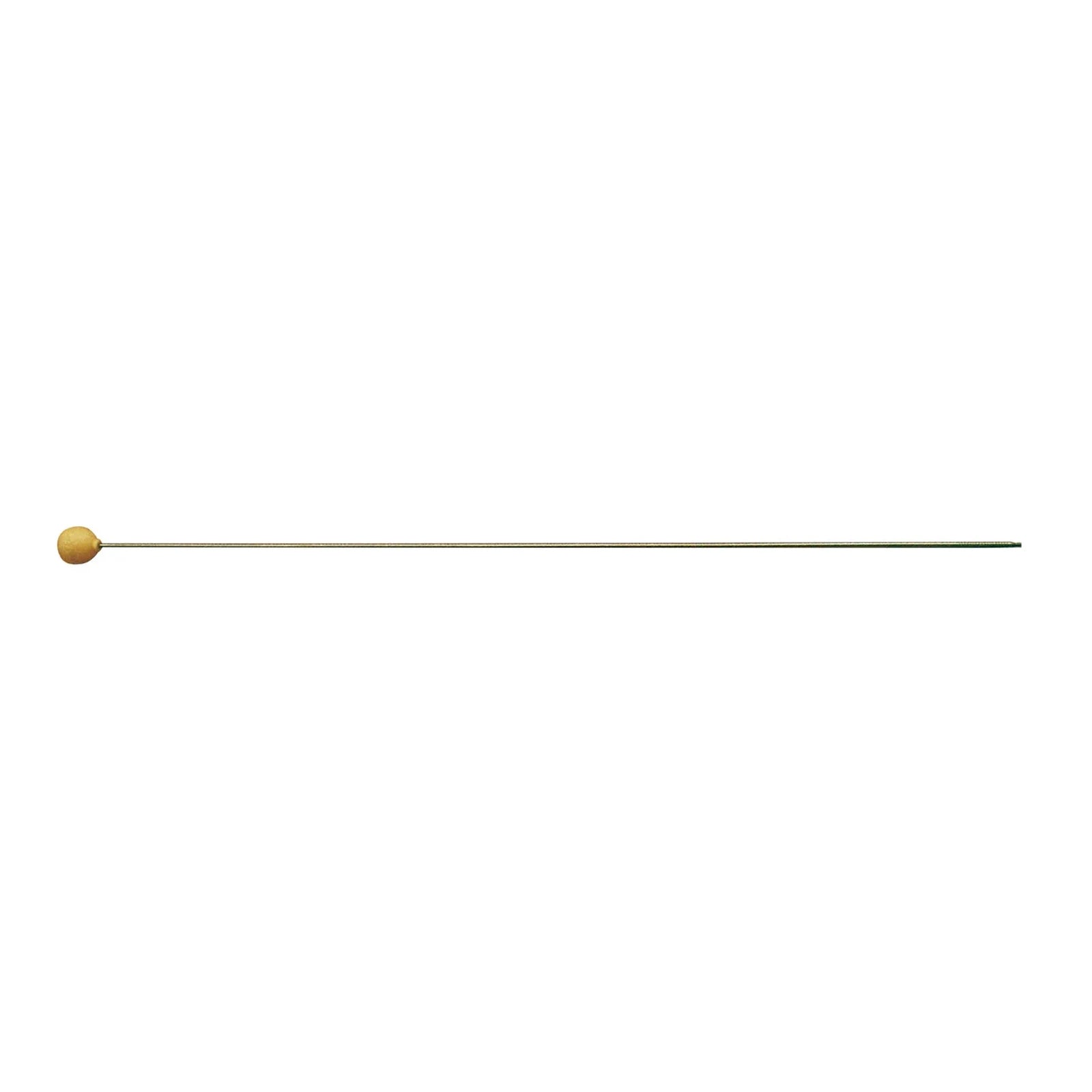 AKAH Messing-Putzstock für Luftgewehre 4,5 mm, 72 cm, einteilig mit Knopfgriff