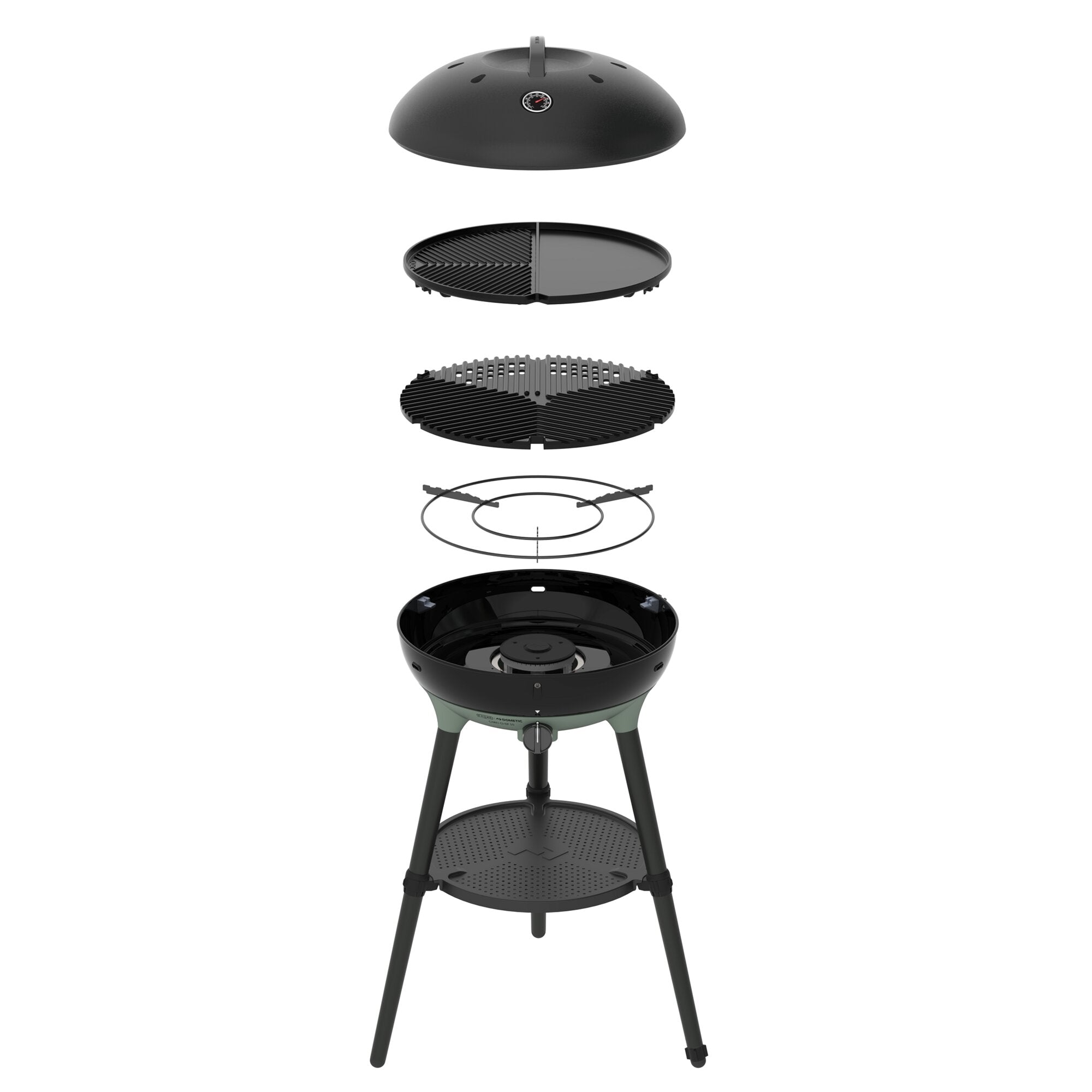 Gasgrill Carri Chef 50 BBQ/Grill2Braai, 50 mbar