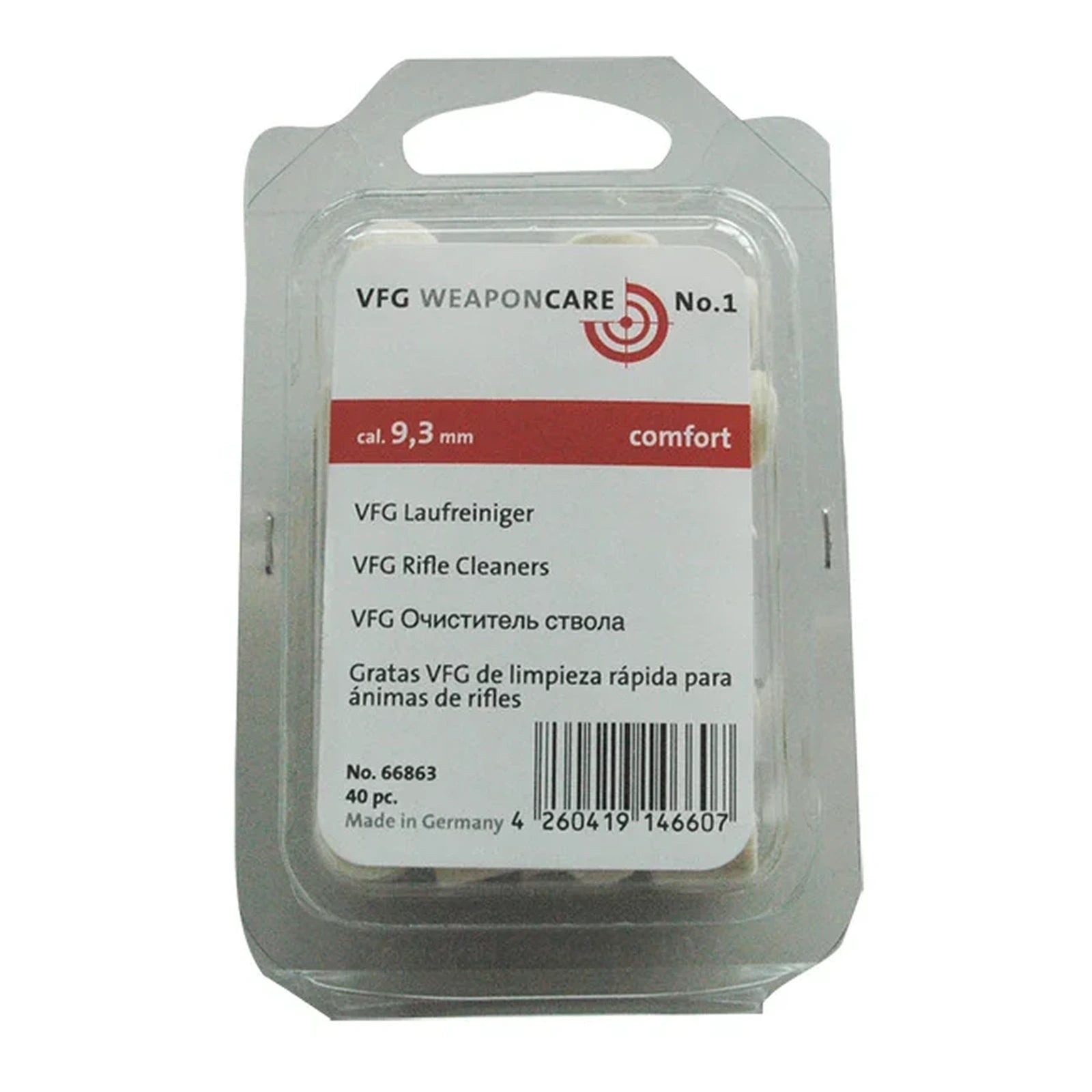VFG Laufreiniger Comfort · kaliber- und mengenbezogene Varianten – Produktansicht 4