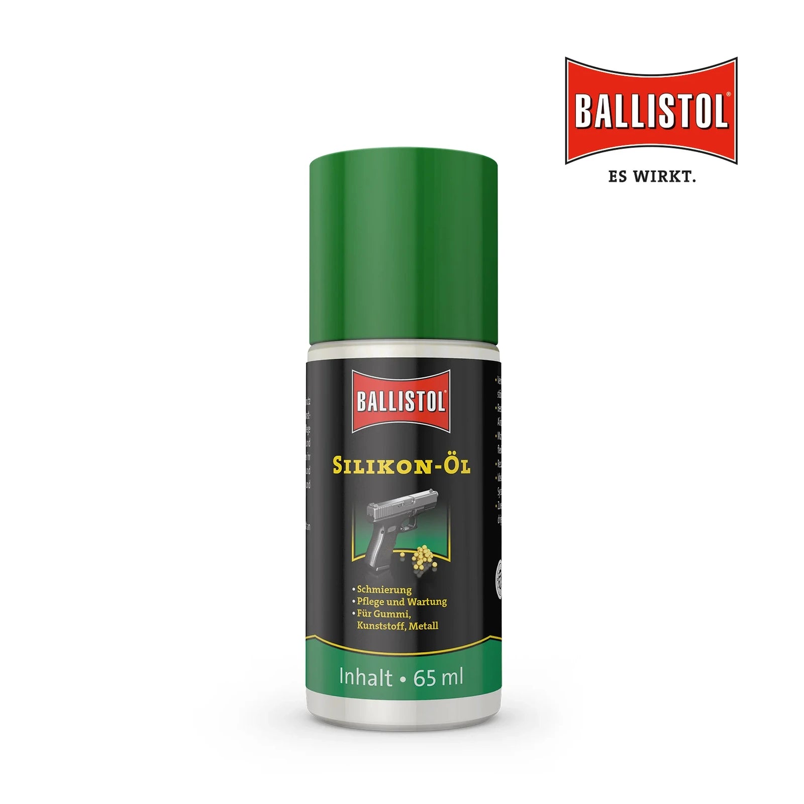 BALLISTOL Silikonöl 65 ml für Dichtungen, Gummi, Kunststoff und CO₂-Systeme