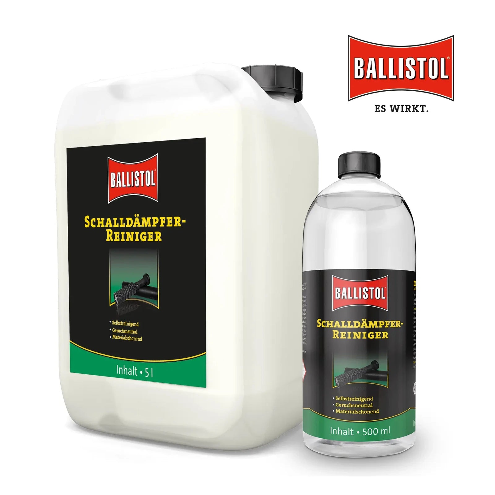 Ballistol Schalldämpfer-Reiniger · 500 ml oder 5 Liter – Produktansicht 1