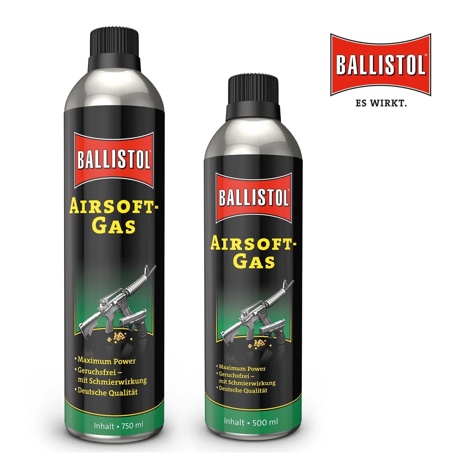 Ballistol Airsoft-Gas · 500 oder 750 ml – Produktansicht 1