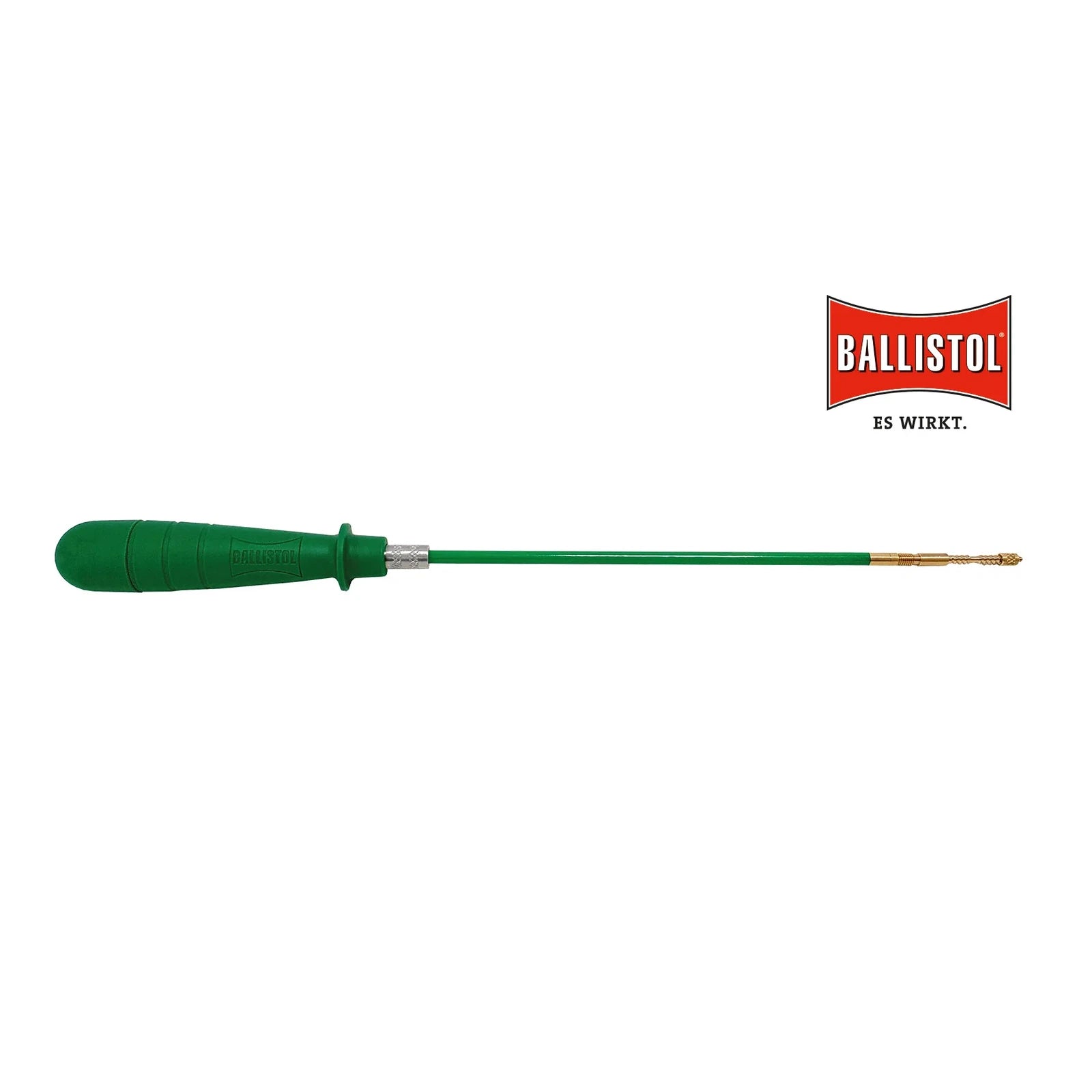 Ballistol Stahl-Putzstock kurz 22 cm · 1/8 Zoll · mit Zubehör – Produktansicht 1