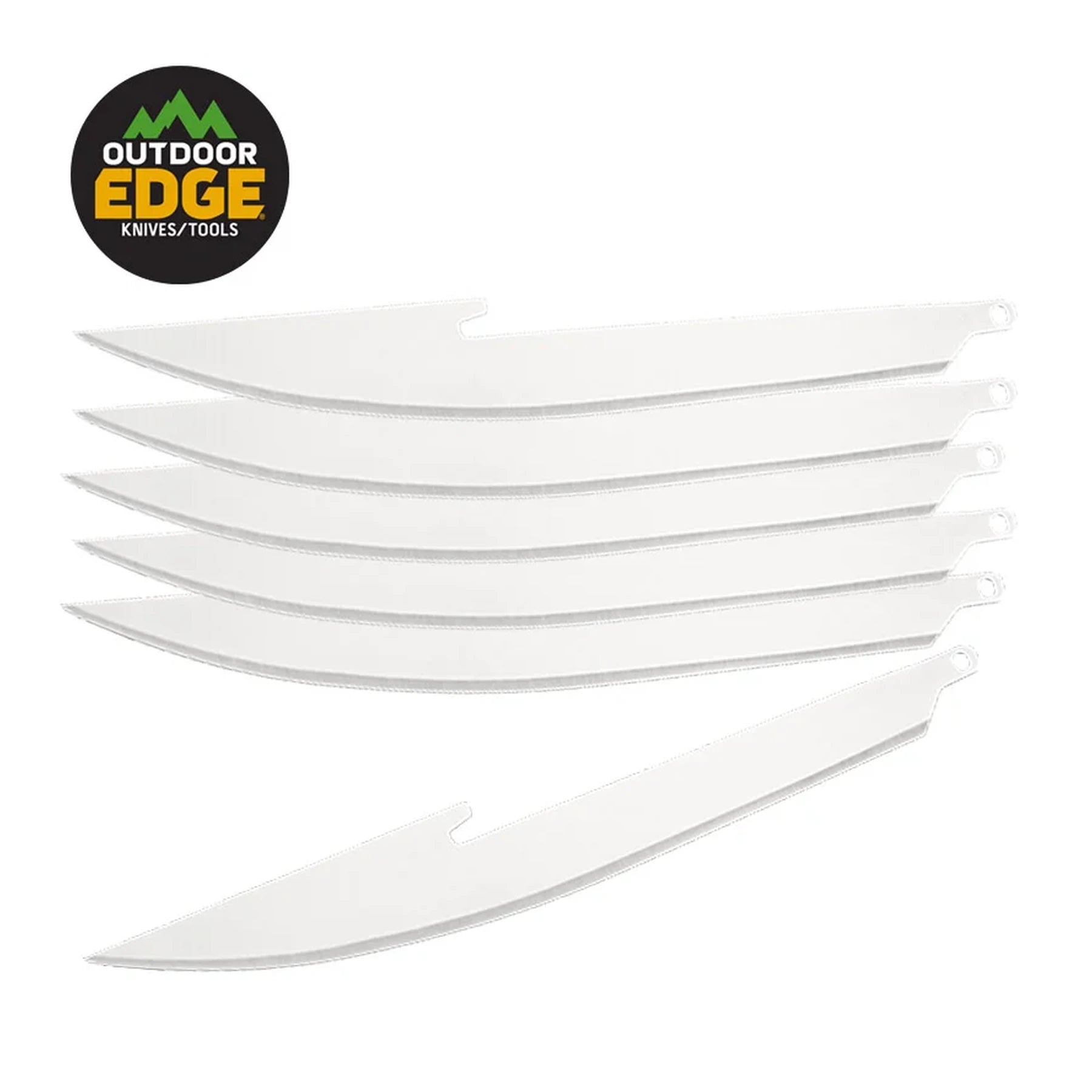 Outdoor Edge Razor Max Ausbein- und Filetierklingen 12,7 cm – sechs Klingen