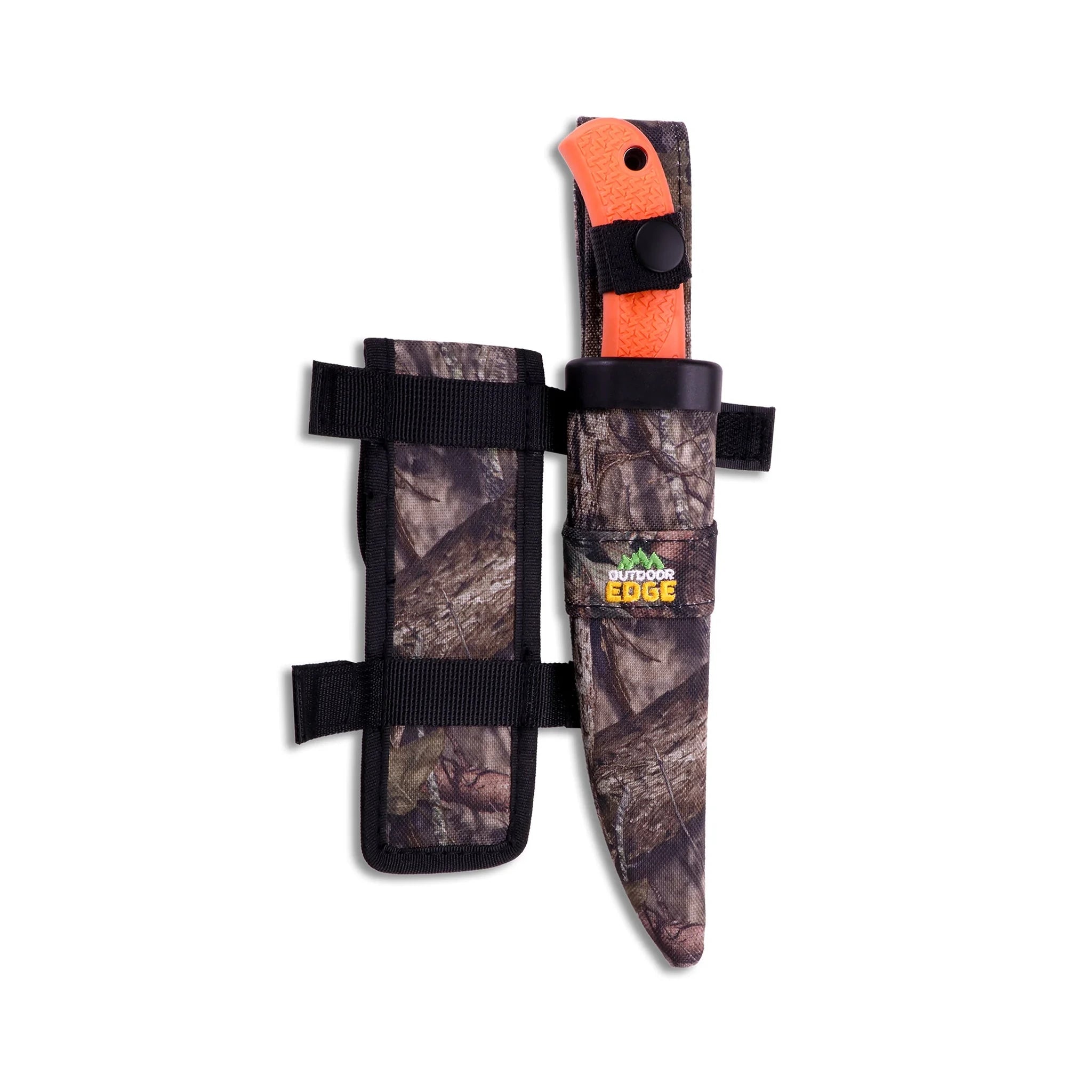 Outdoor Edge Razor Max Nylonscheide mit abnehmbarer Klingentasche – Rückseite