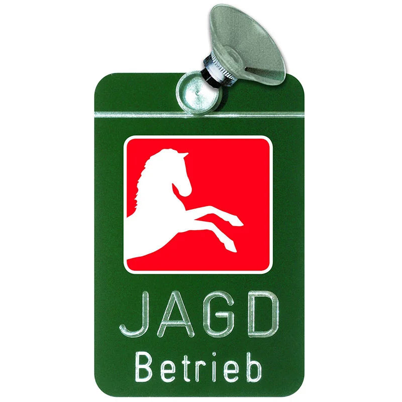 Dr. Gmünder Autoschild Jagdbetrieb Niedersachsen – SKU 74009004