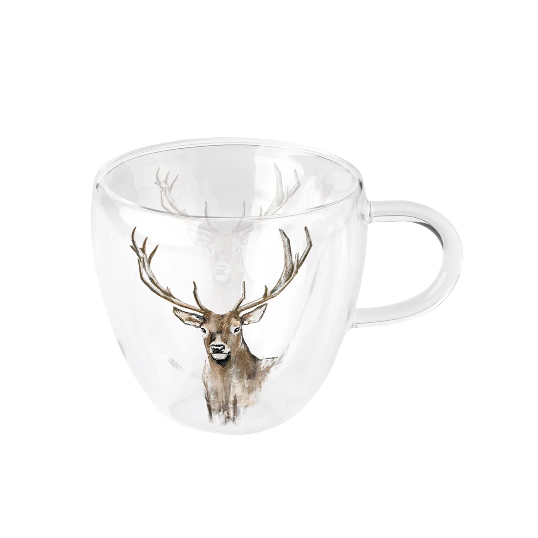 AKAH Glasbecher Rothirsch aus Doppelwand-Glas · 200 ml von AKAH – Frankonia Artikel 78545000