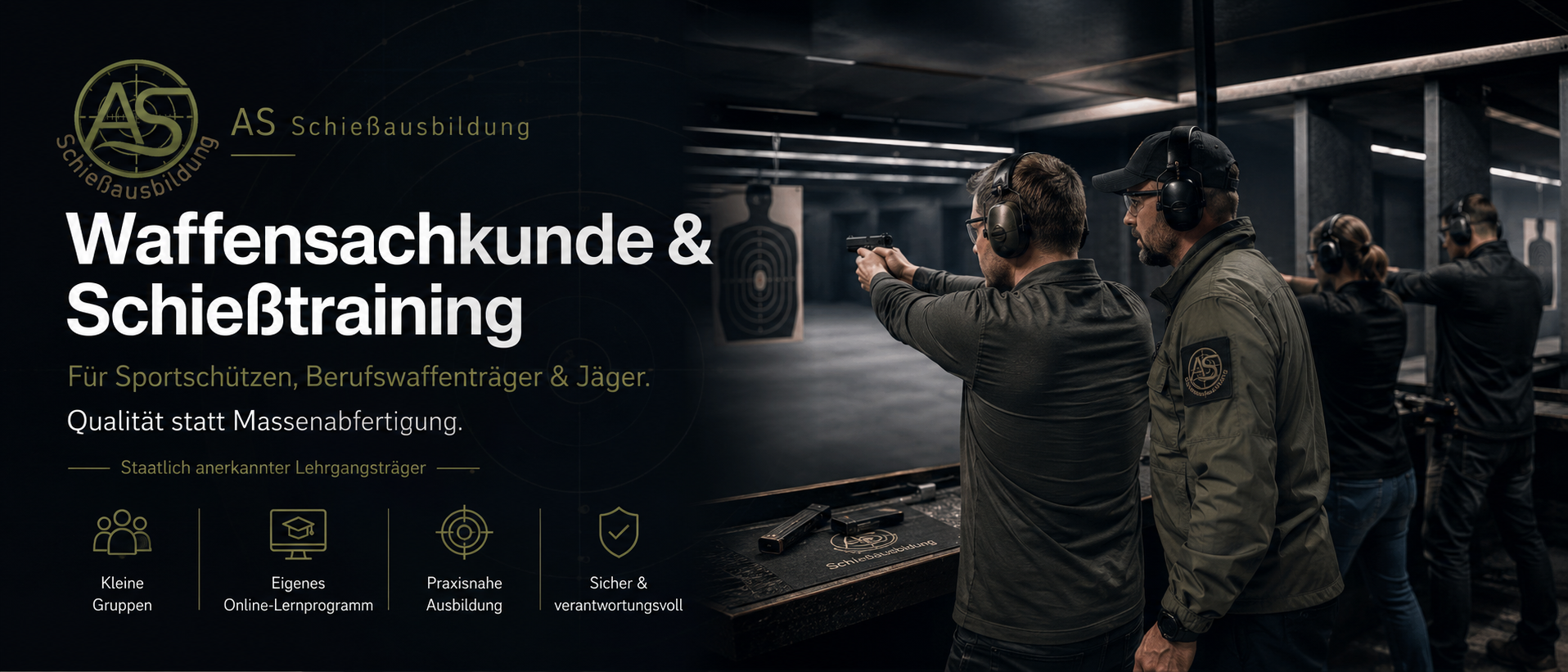 Waffensachkunde für Sportschützen bei AS Schießausbildung