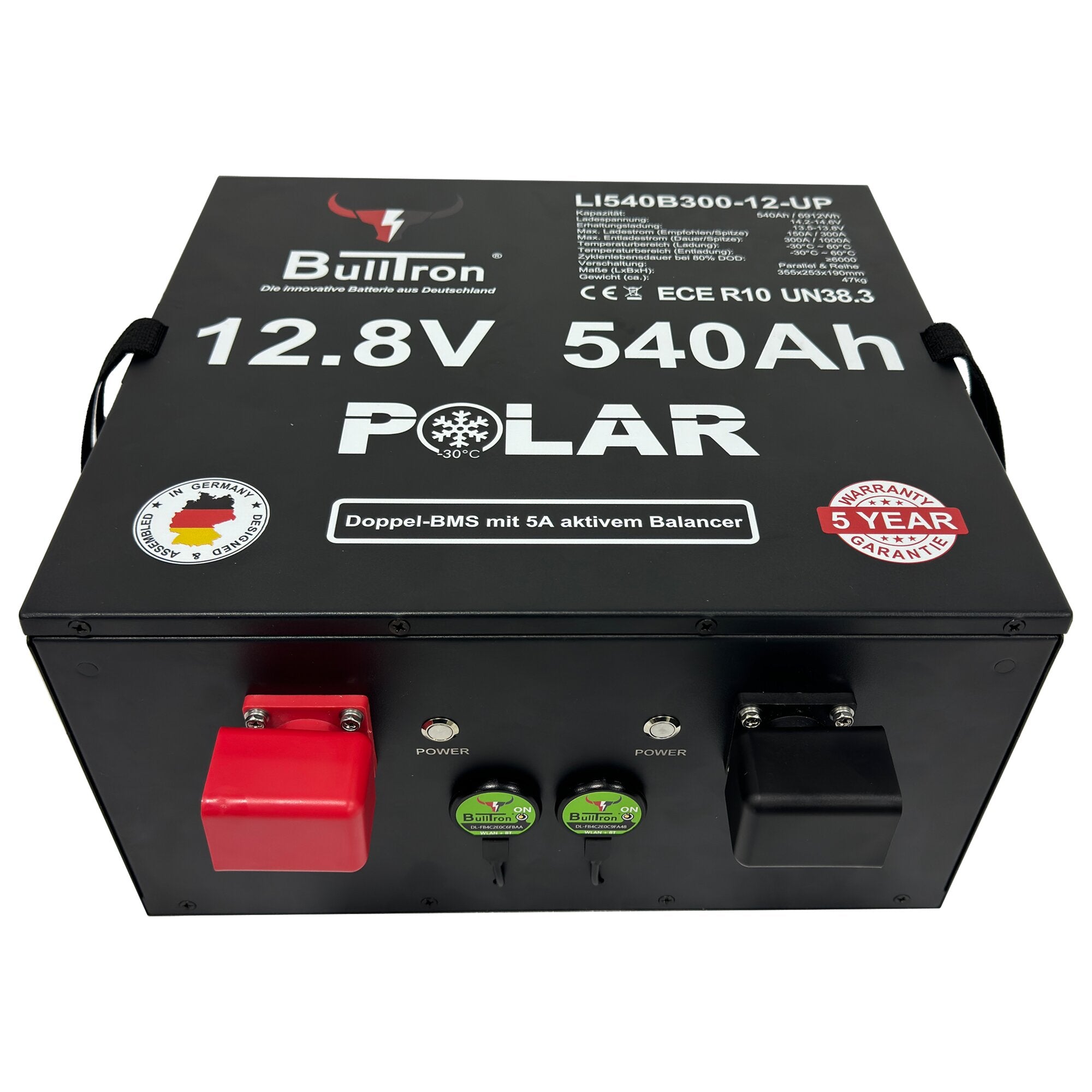 Lithium Batterie Polar Untersitz, 540 Ah