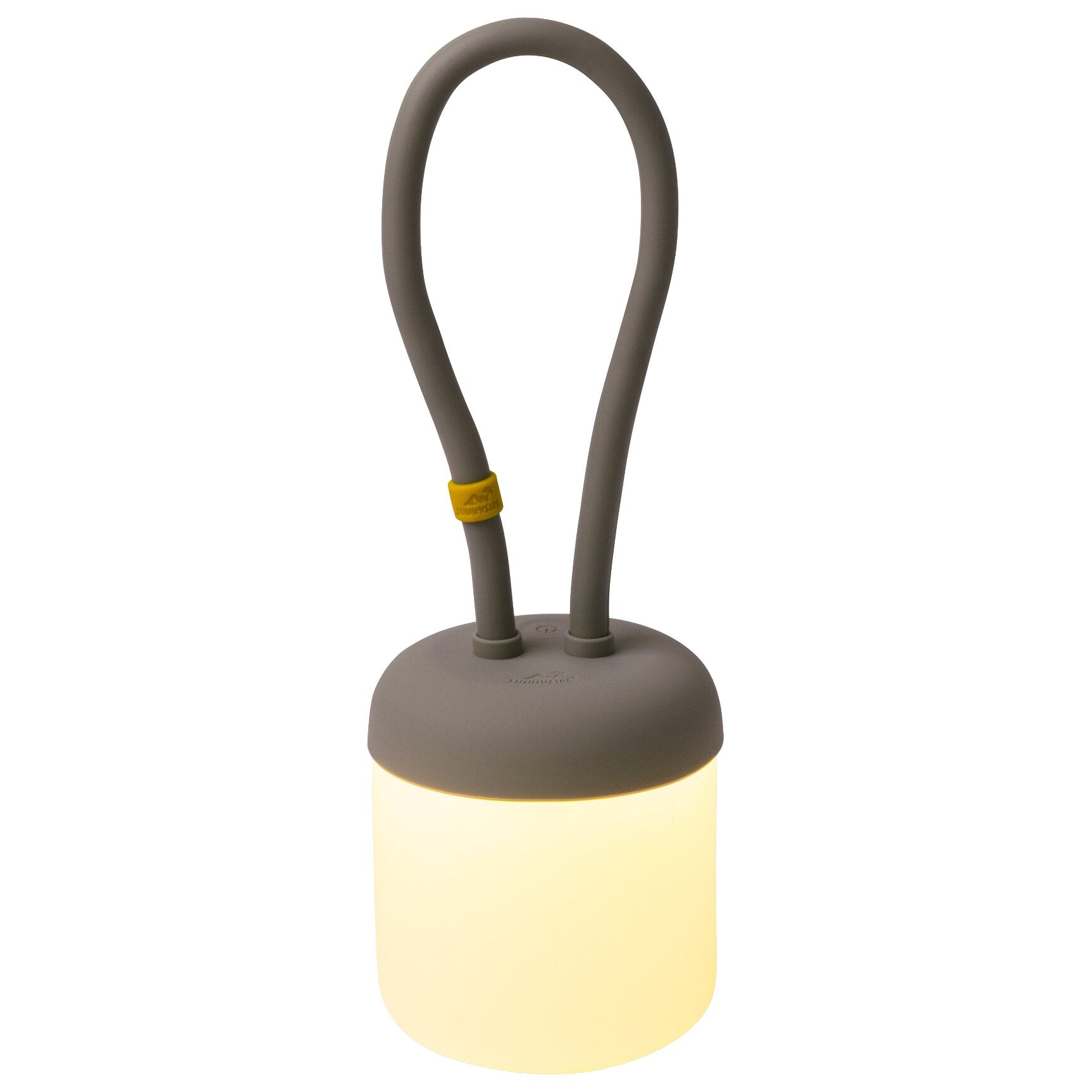 Campinglaterne Floppy aus Silikon, grün