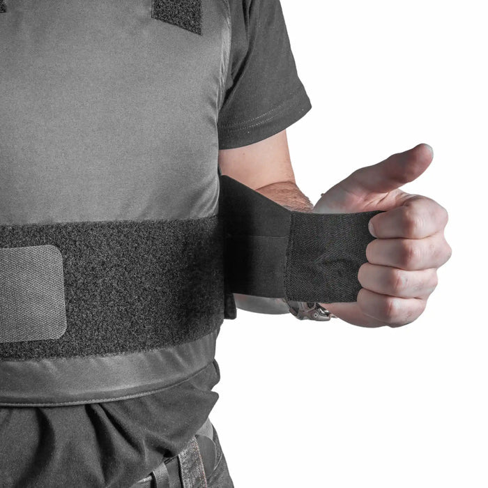 SHIELDSHIELD Germany Unterziehweste – diskrete Schutzweste bis SK1 (VPAM BSW3) - Black Raptor