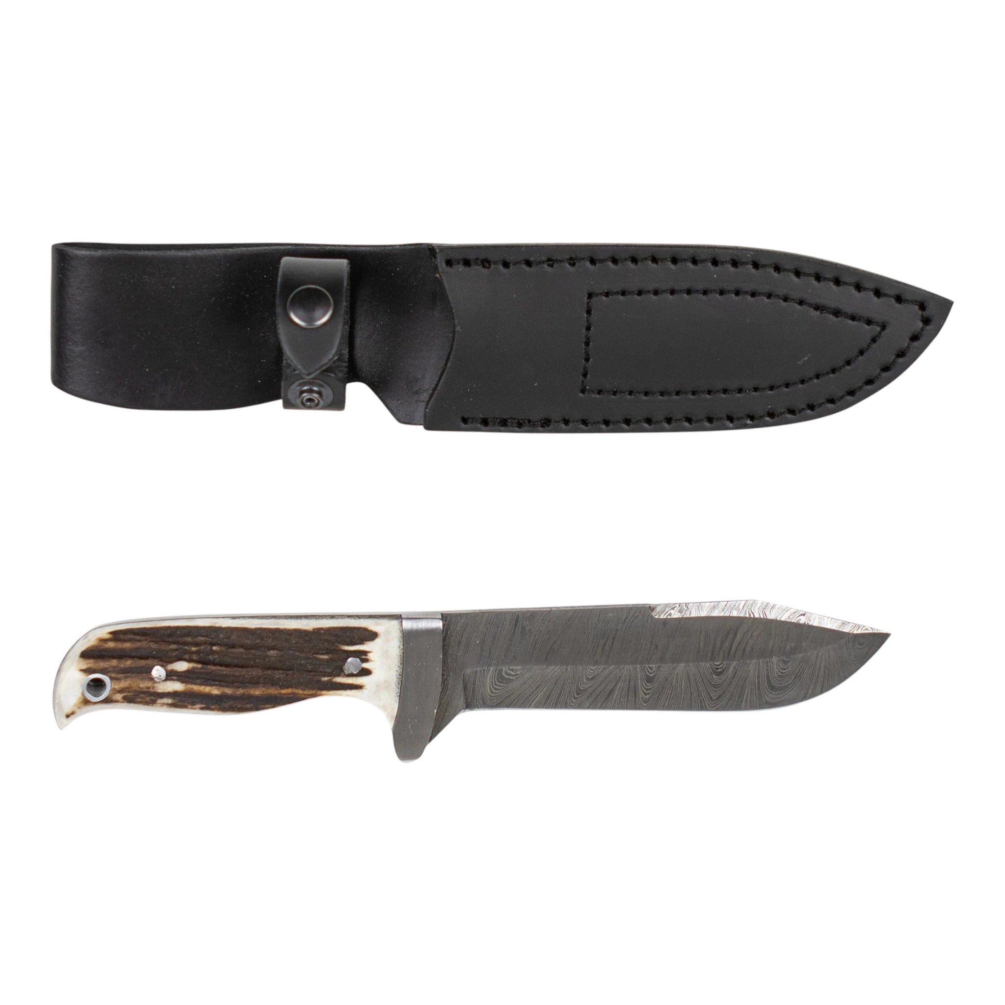 NordforestNordforest Hunting Jagdmesser Damast – 330 Lagen Damaststahl - Black Raptor