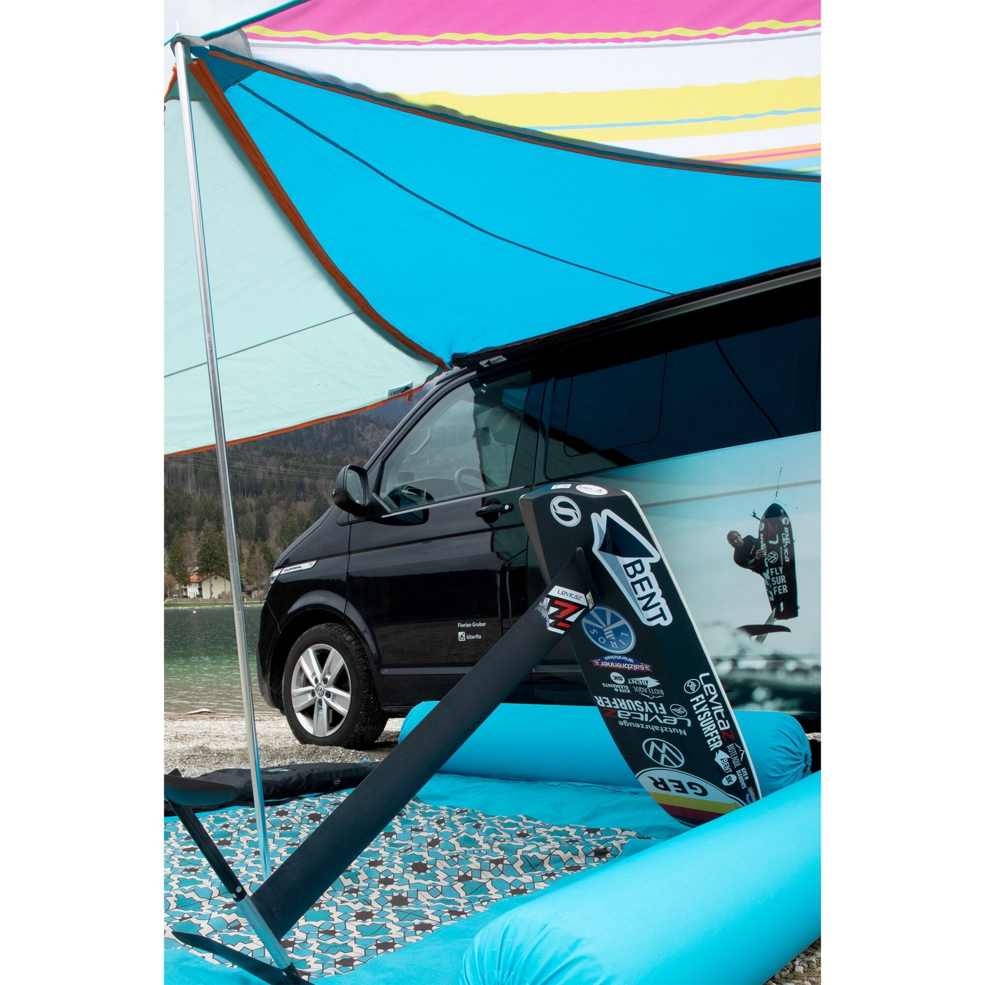 Kissenrolle „Zip XL Lounger“, dunkelgrau