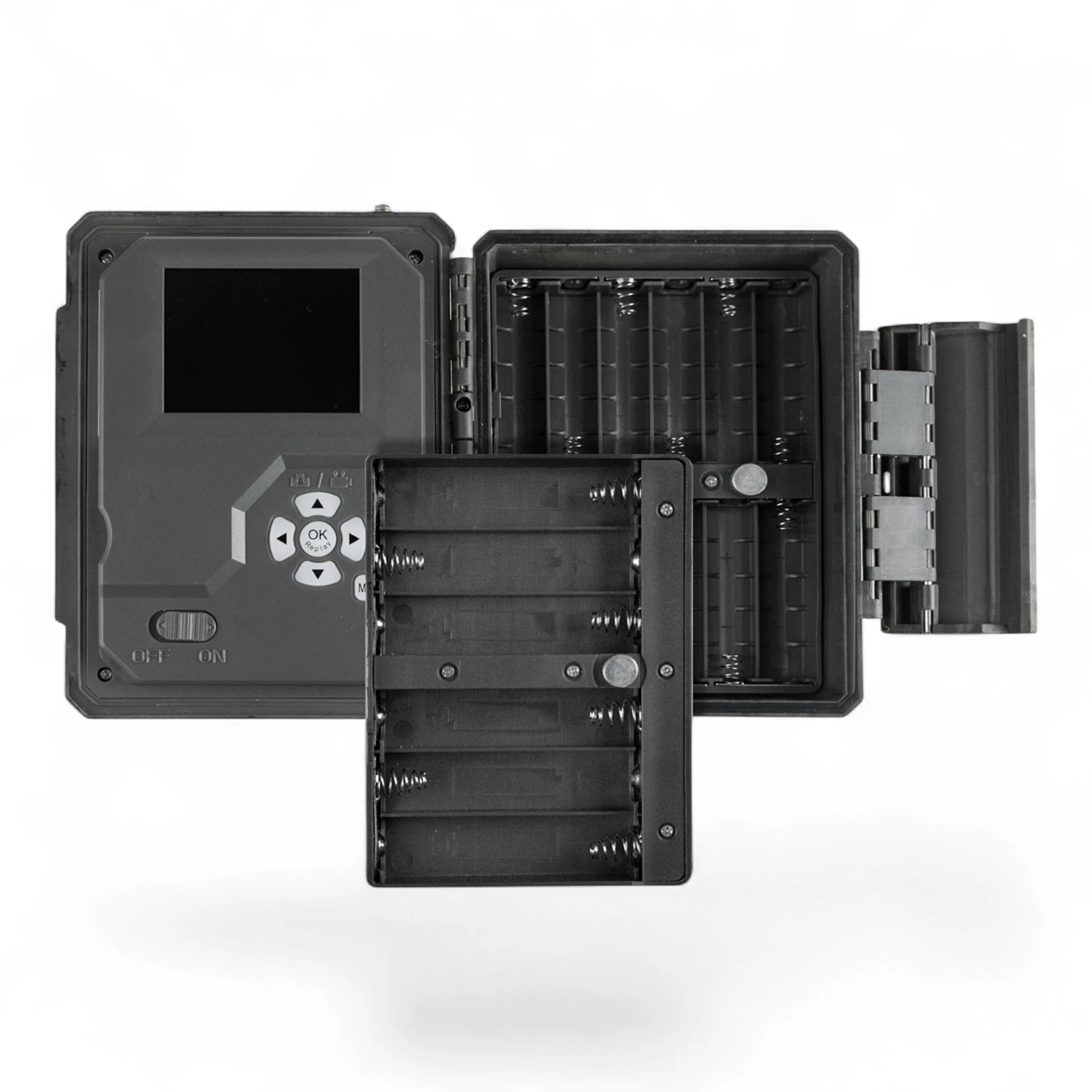 ICUICU Wildkamera Clom Easycam inkl. 6 x 18650 - Akku - Black Raptor