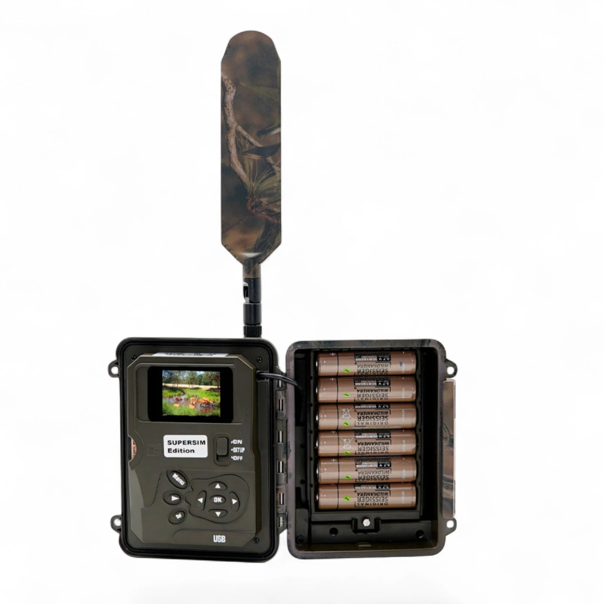 Seissiger Wildkamera Special - Cam LTE Weißblitz Supersim - Edition - Black Raptor