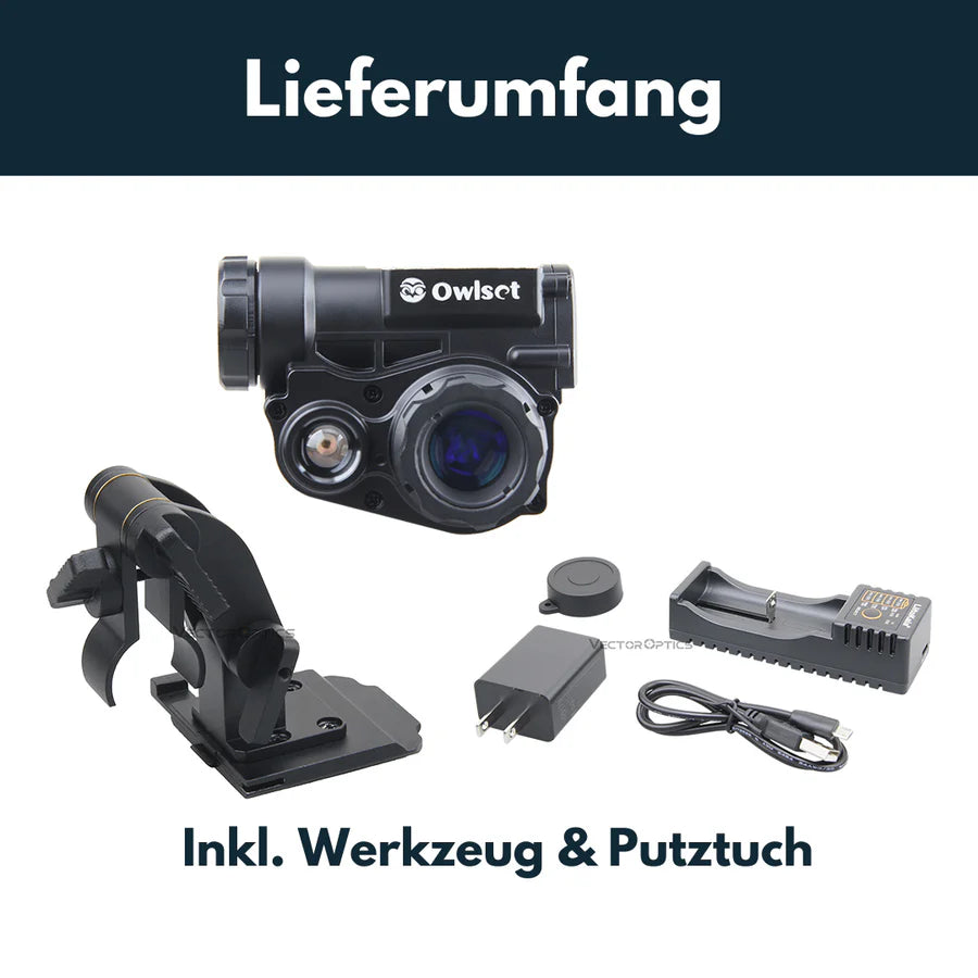 VectorOpticsVector Optics OWNV - 10 Monocular Nachtsichtgerät - Black Raptor