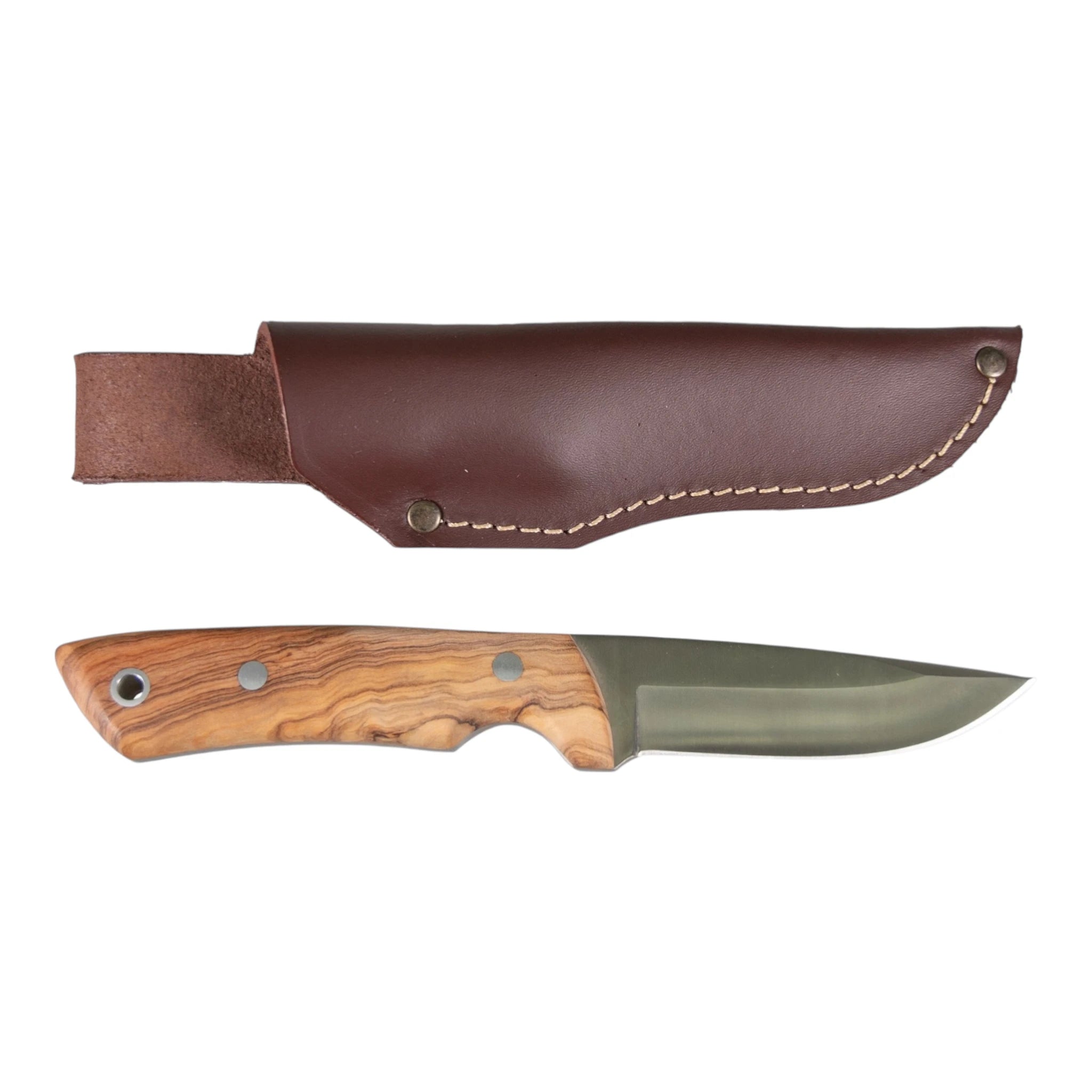 NordforestNordforest Hunting Jagdmesser Waidmannsheil – 440C Olivenholz - Black Raptor