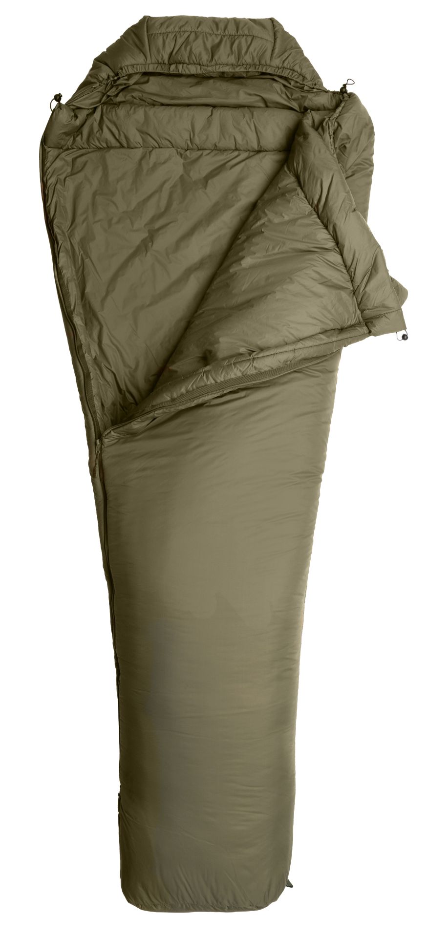 Snugpak Softie 10 WGTE XL Oliv – Kapuze und Schulterbereich