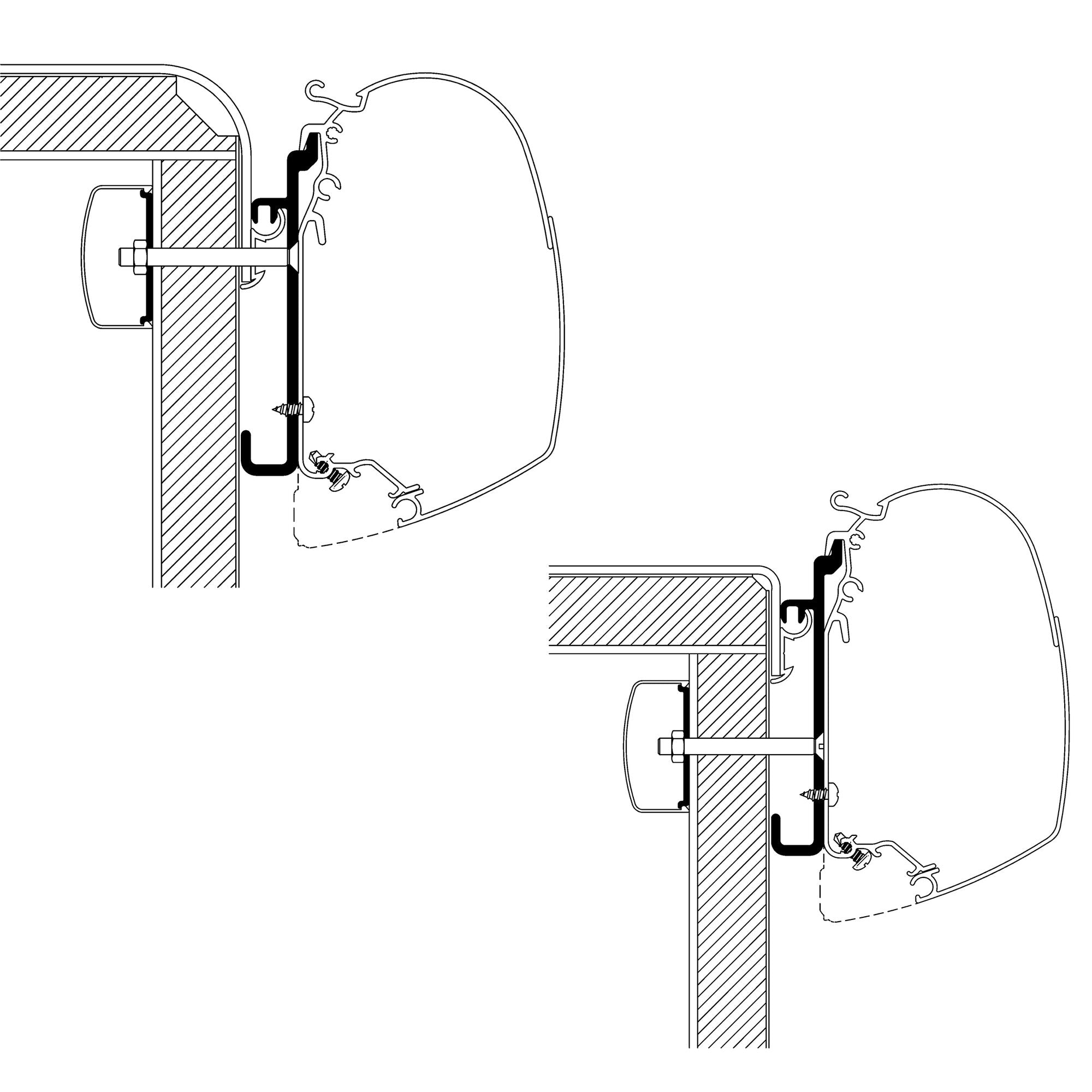 Adapter für Rapido Serie 7, 8, 9 zu TO Serie 5 und 8, 3 m