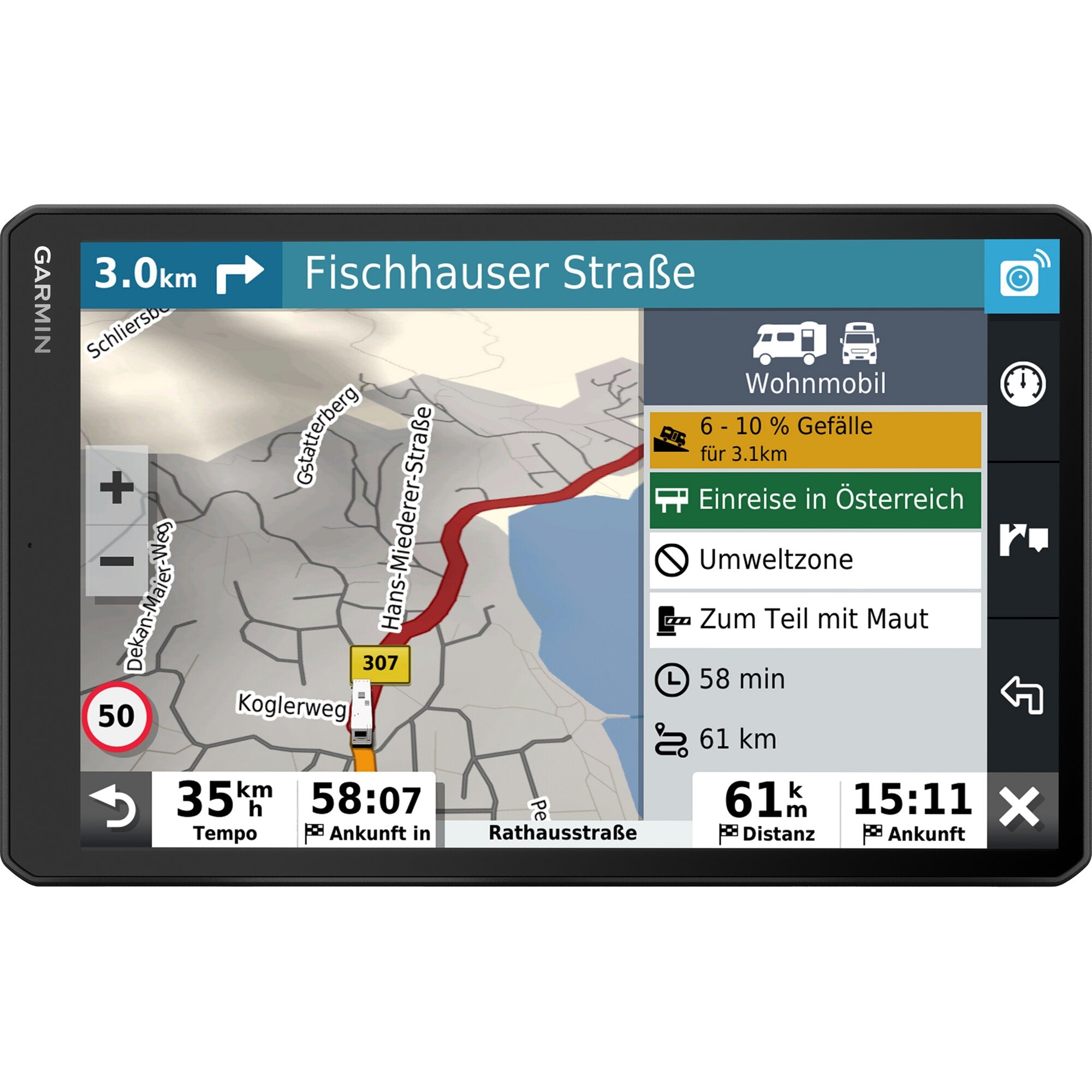 Navigationssystem Garmin Camper 1095 MT-D EU