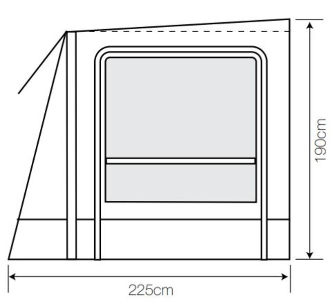 Outdoor Revolution Anbau Esprit Pro X 350 M