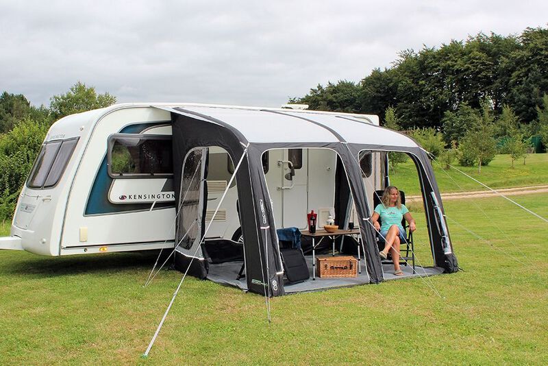 Outdoor Revolution SPORTLITE AIR 320L Luftvorzelt – Anbauhöhe 250–265 cm