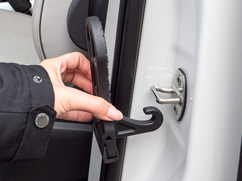 Carbest klappbare Autotür-Trittstufe – Schwarz
