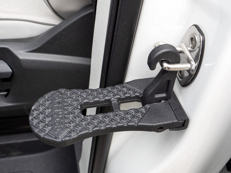 Carbest klappbare Autotür-Trittstufe – Schwarz