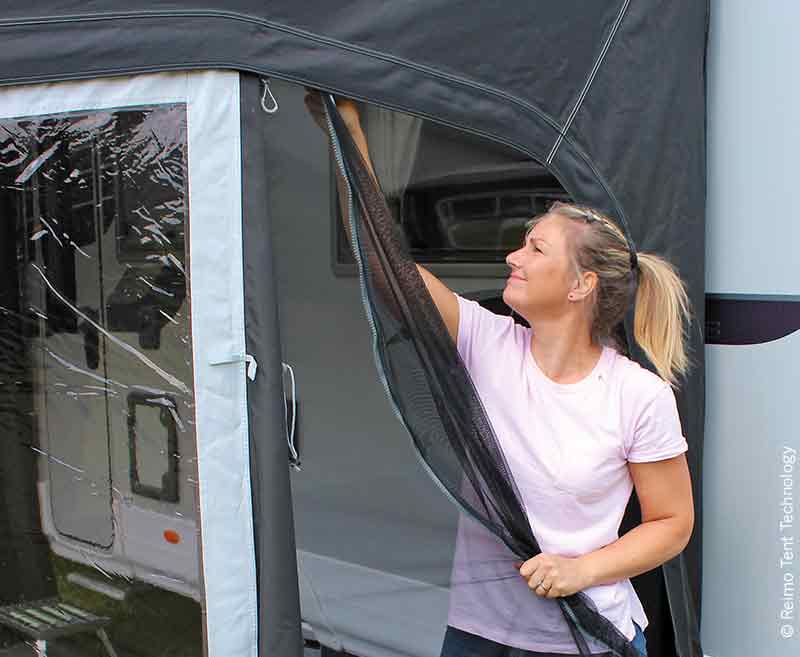 Outdoor Revolution Moskitonetz-Seitentür für ECLIPSE PRO 380 L / XL