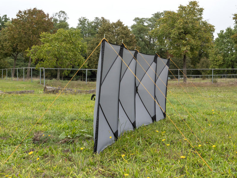 Reimo Tent Technology SMÖGEN Windschutz – 500 × 125 cm, Grau