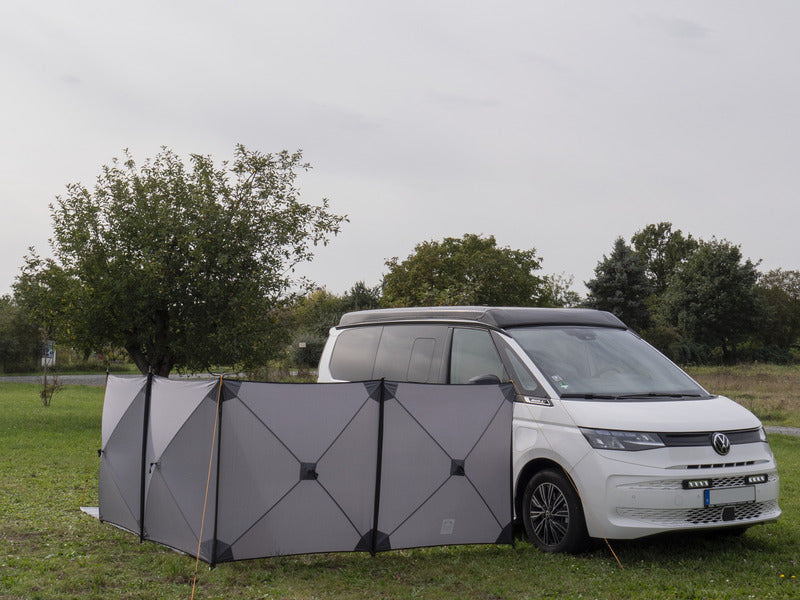 Reimo Tent Technology SMÖGEN Windschutz – 500 × 125 cm, Grau